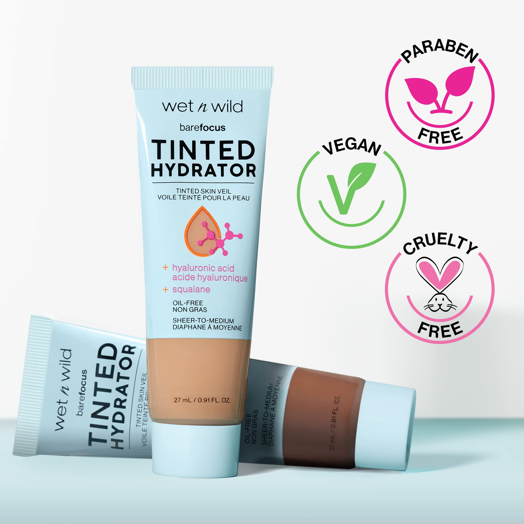 Wet N Wild Bare Focus Tinted Hydrator Tinted Skin Veil Fair