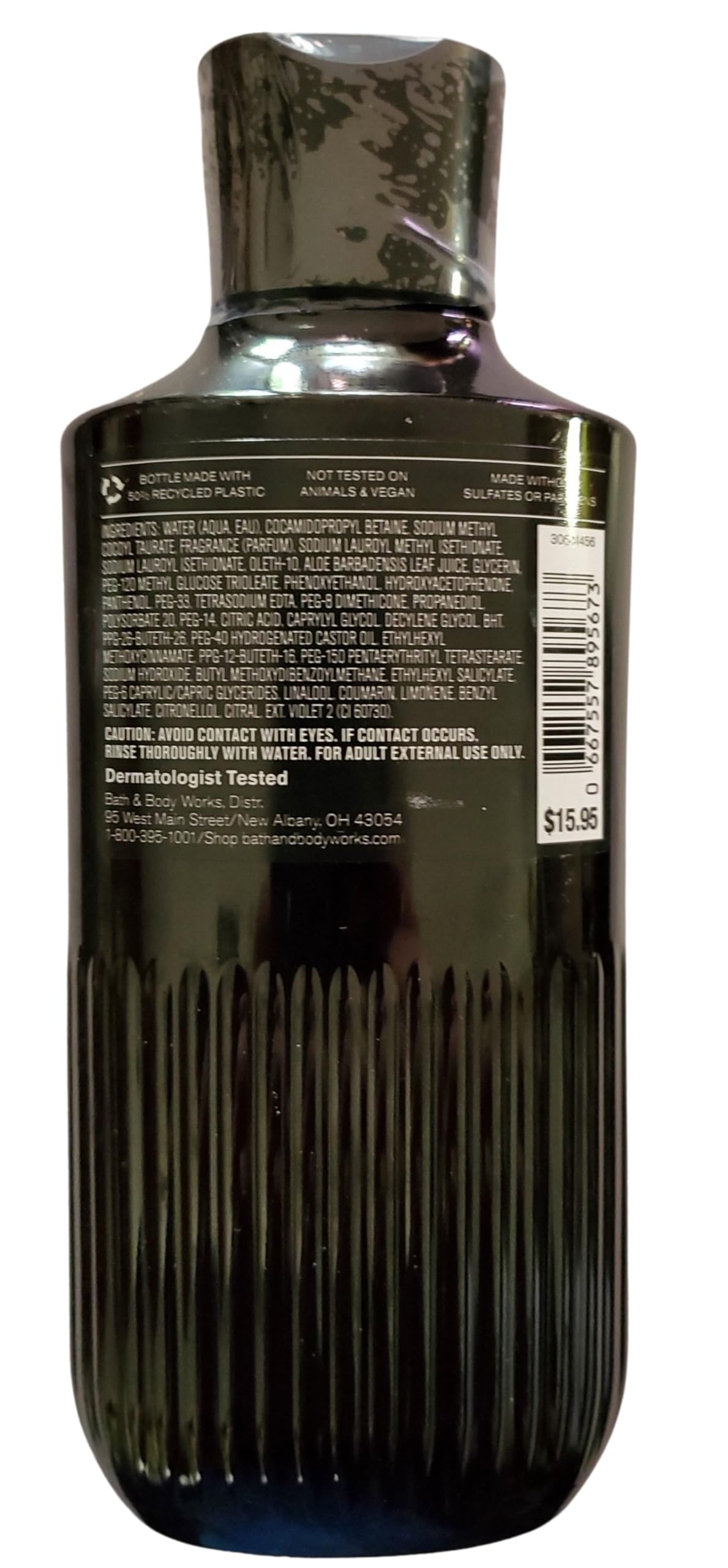 Bath & Body Works Noir 3-in-1 Hair, Face & Body Wash & Bar Soap, 7.5 Fl Oz (Pack of 2)