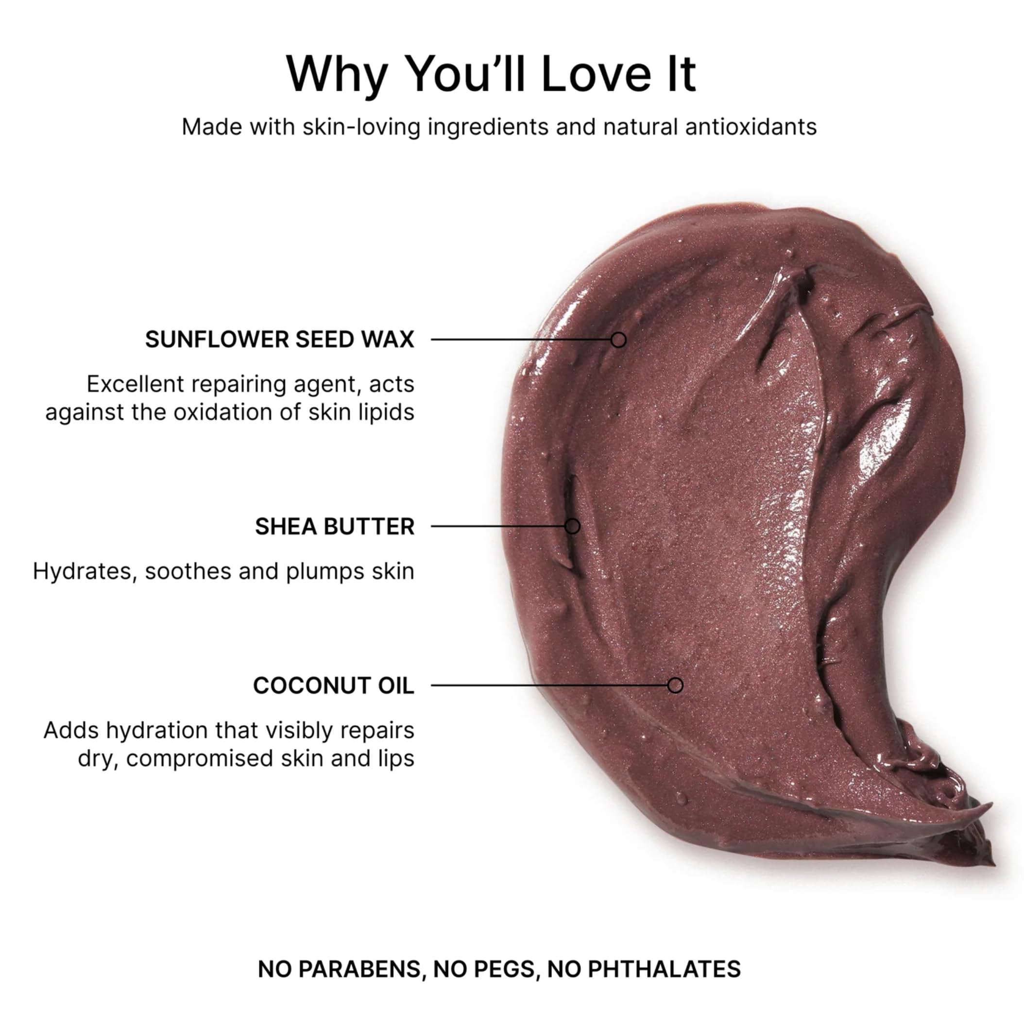 Jillian Dempsey Lid Tint: Satin Cream Eyeshadow I Easy Application for a Natural Shimmer or a Layered Matte Finish I Plum