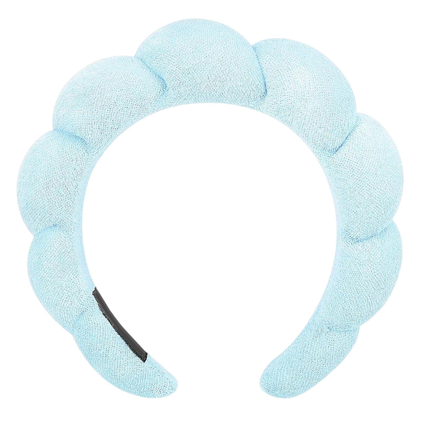 Myaddiction Sponge Headband Nonslip Lovely Gifts For Skincare Cosmetic Removal Shower Sky Blue Clothing, Shoes & Accessories | W