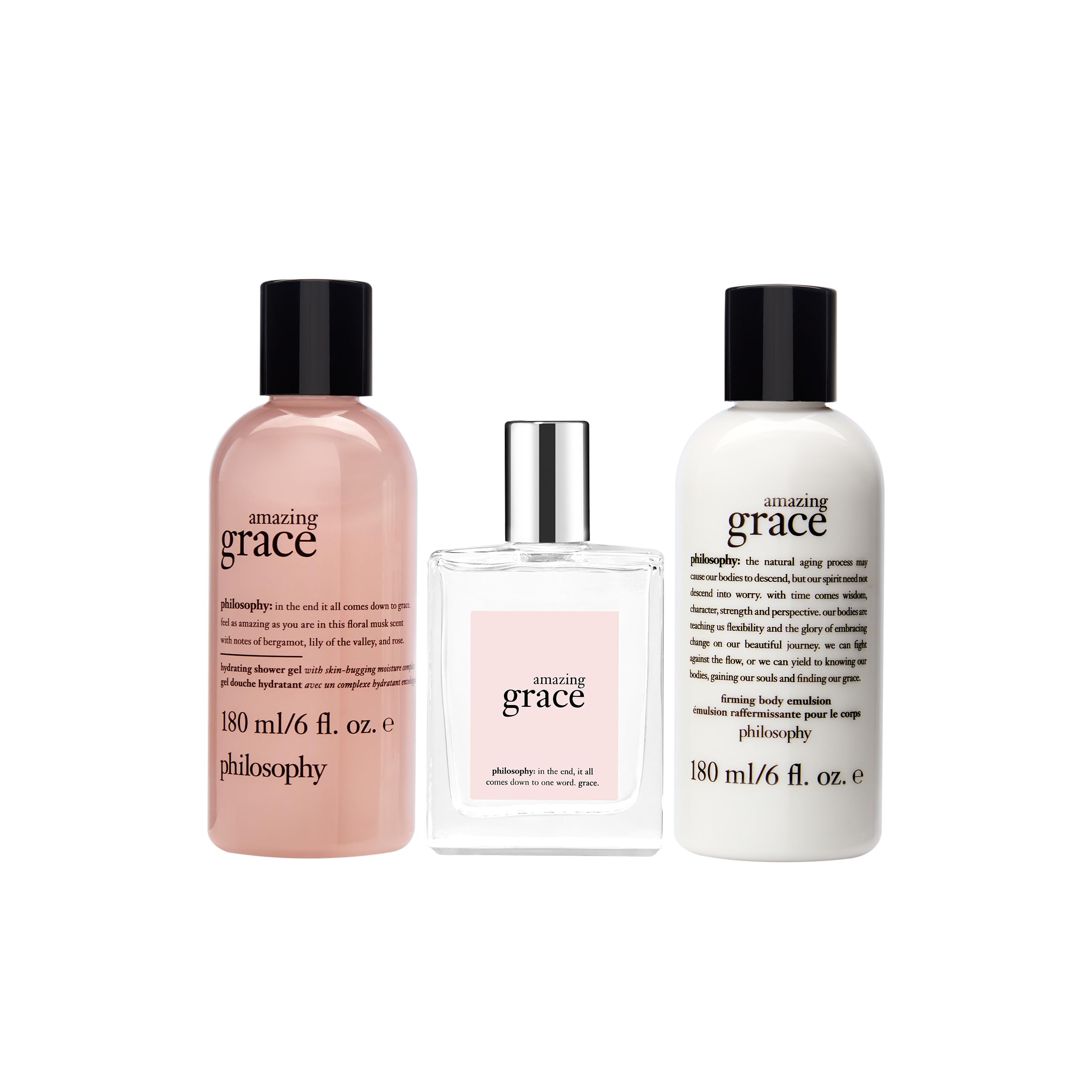 philosophy 3-pc. amazing grace gift set