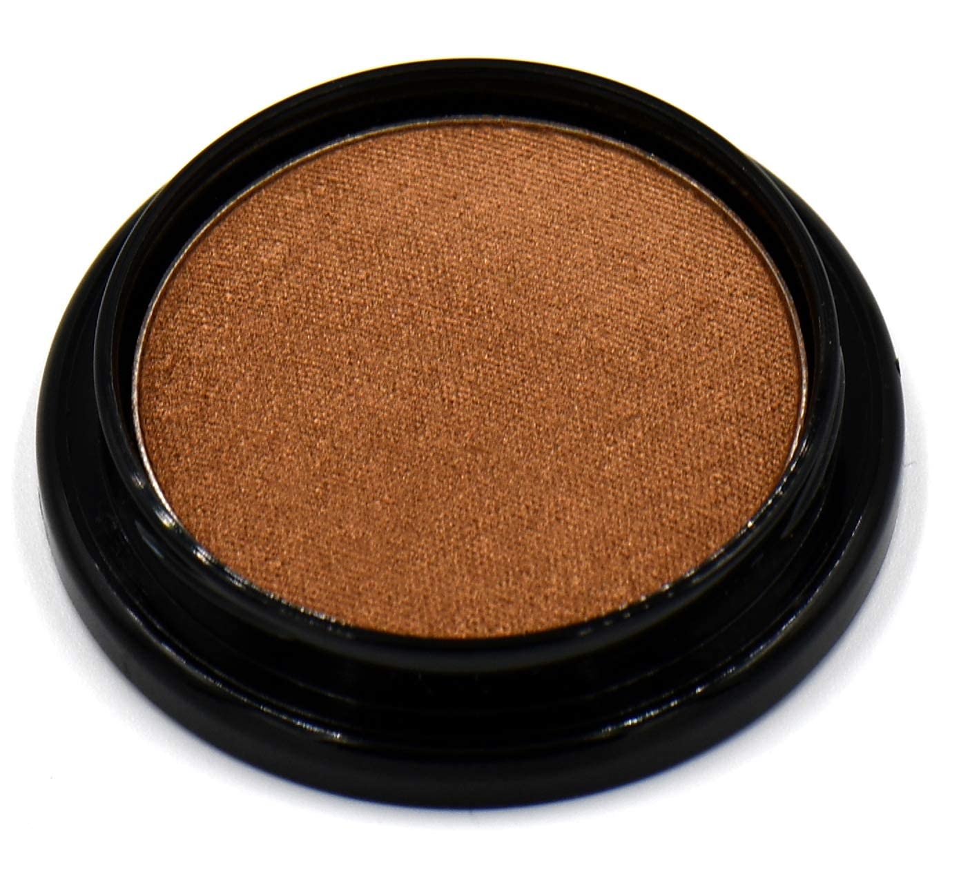 Pure Ziva Sun Drenched Cinnamon Chocolate Brown Bronze Almond Gold Shimmer Pressed Powder Single Eyeshadow; Talc, Paraben & Crue