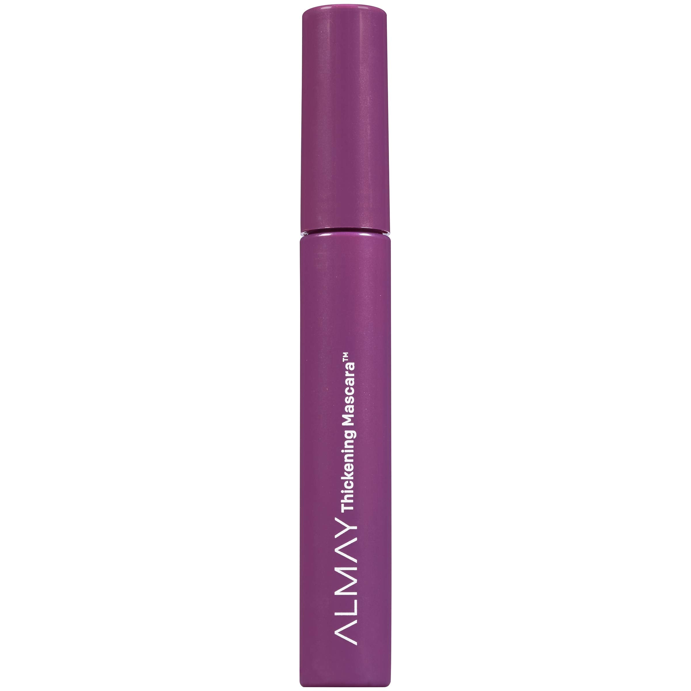 Almay Mascara, Thickening, Volume & Length Eye Makeup with Aloe and Vitamin B5, HypoallergenicFragrance Free, Ophthalmologist T