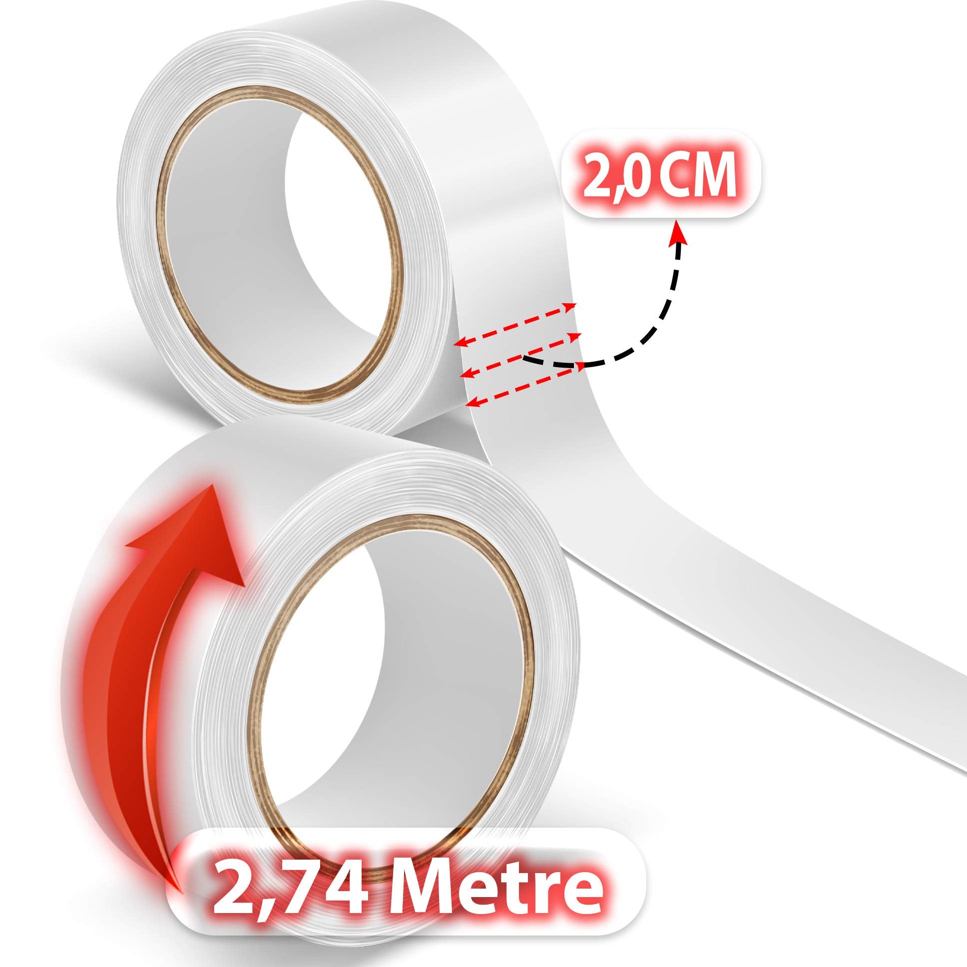 Walker Tape Ultra Hold Hair Tape 3/4 x 3 Yards