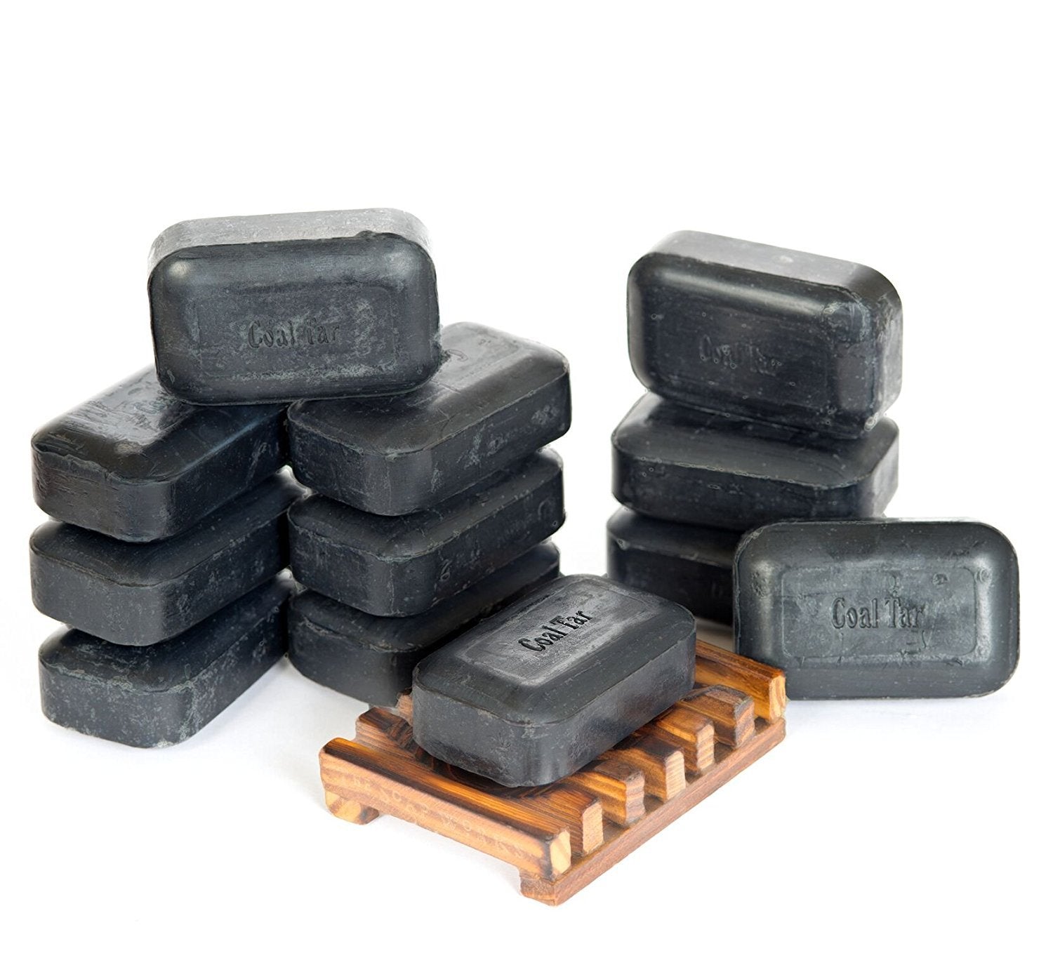 SOAP WORKS Coal Tar Bar Soap, 12 Count