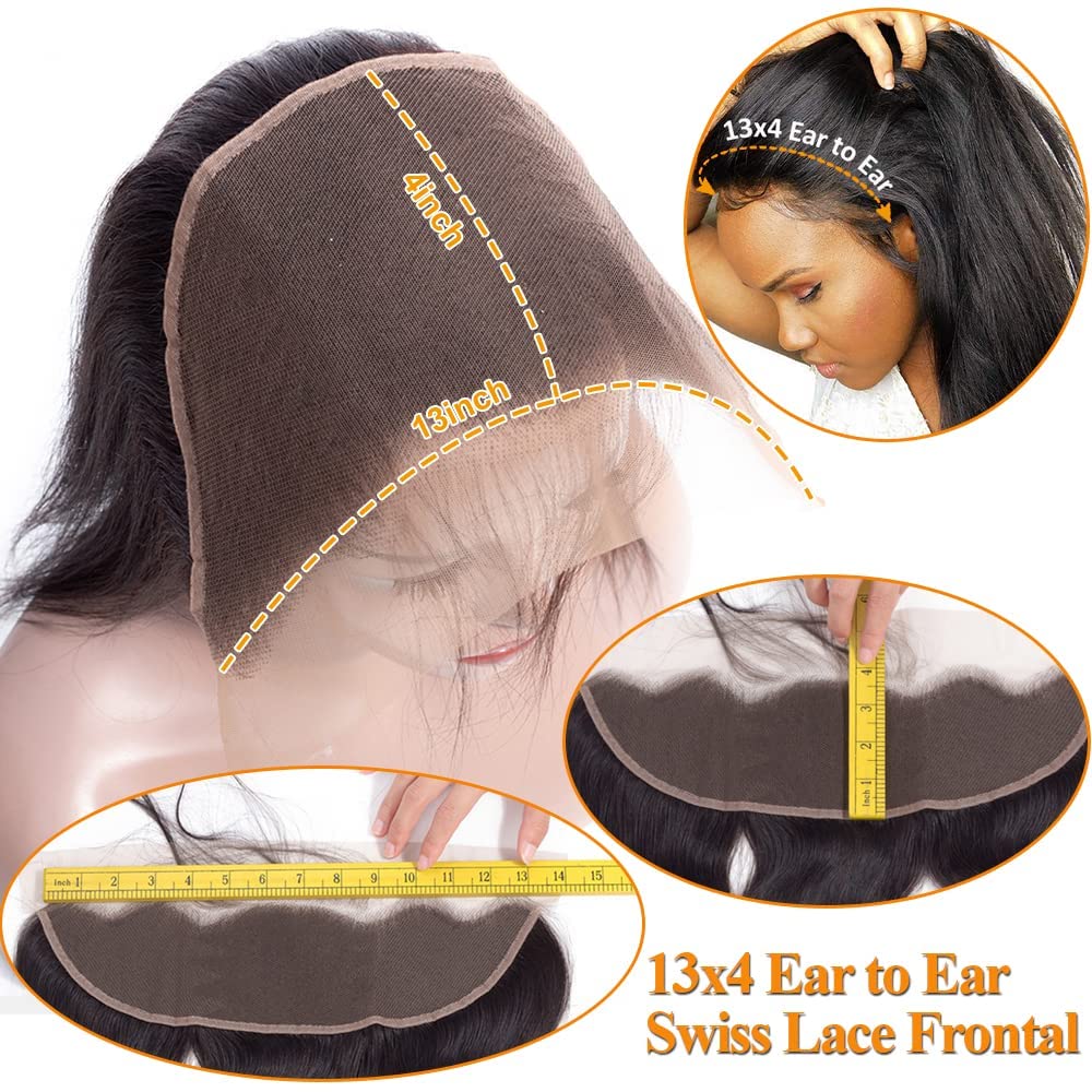 Qthair 12A Grade Brazilian Virgin Body Wave Hair Hair Bundle/Closure/Frontal 100% Unprocessed Brazilian Body Wave Human Hair Ext
