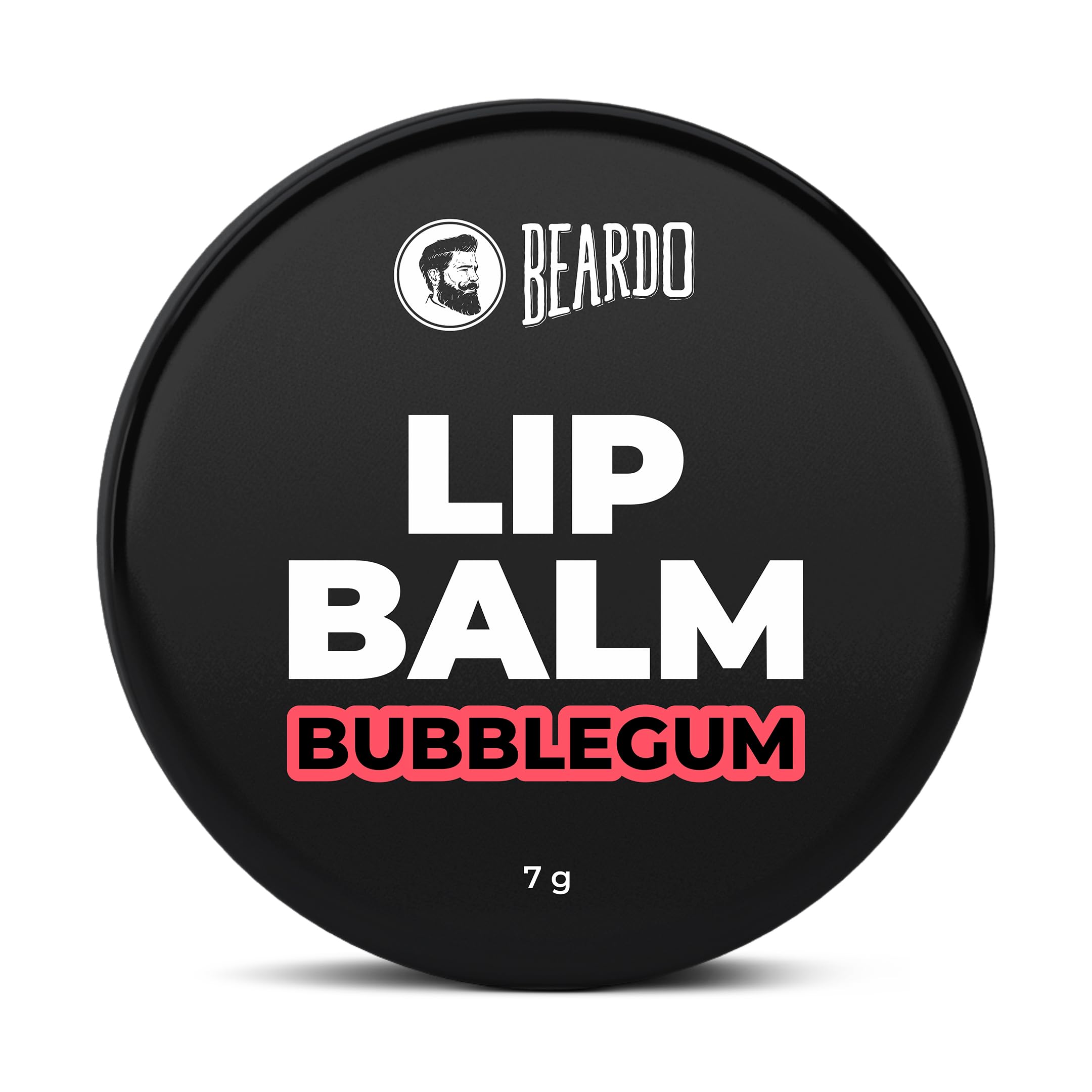 Beardo Bubblegum Non Tinted Lip Balm For Men, 7G | Lip Care For Soft Kissable Lips | Lip Mask For Dry, Cracked And Chapped Lips 