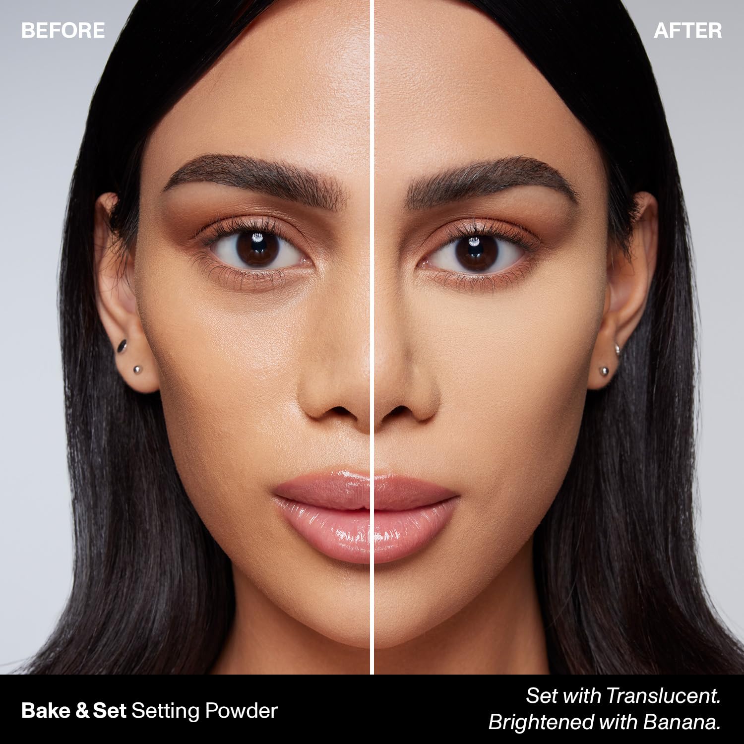 Morphe Bake & Set Setting Powder - Lightweight, Talc-Free Finishing Powder for Face Makeup with a Soft, Natural Finish - Minimiz