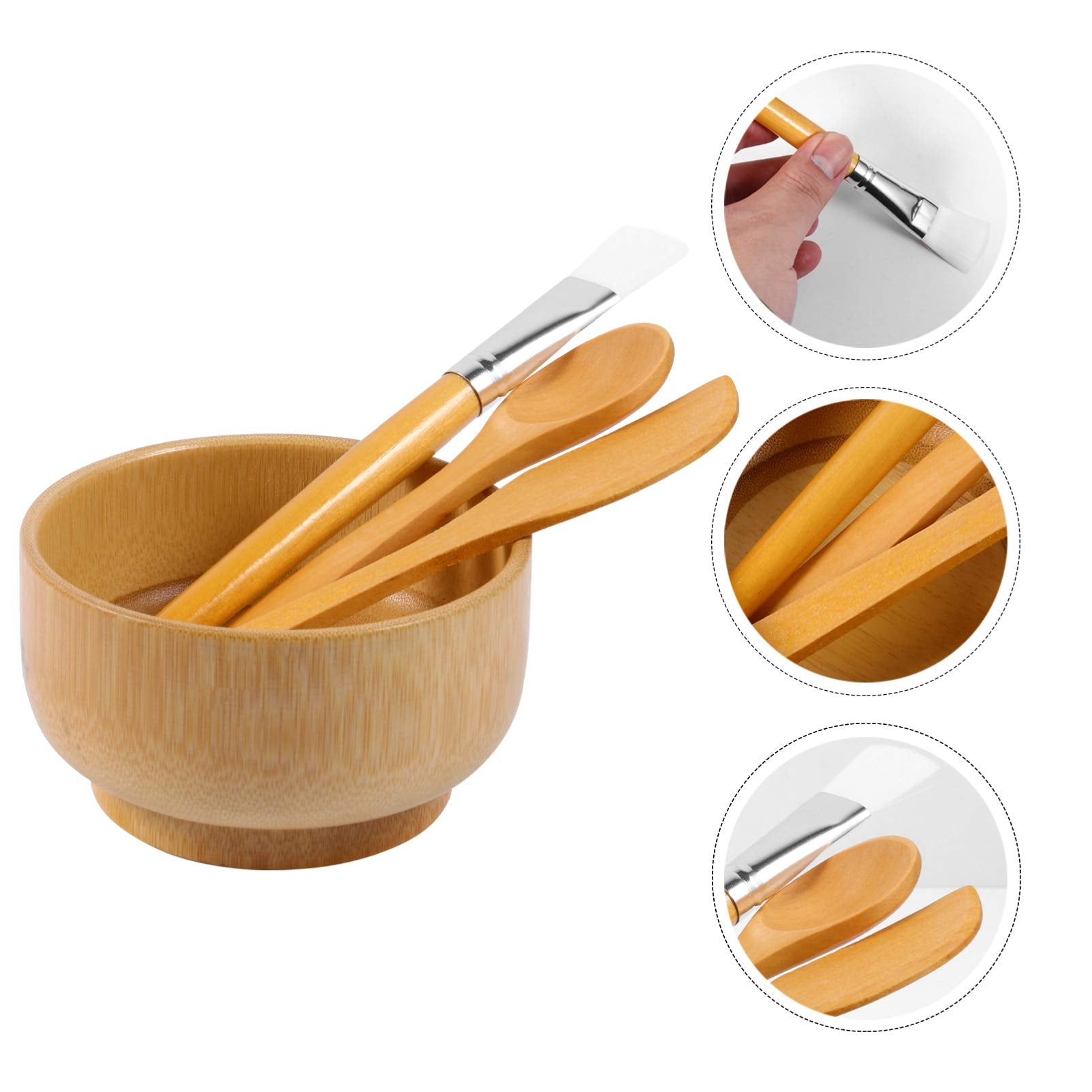 8 Pcs mask brush bowl set facial mixing bowl spatula esthetician supplies Facial Mixing Tool facial bowls Skin Care Bowl facial
