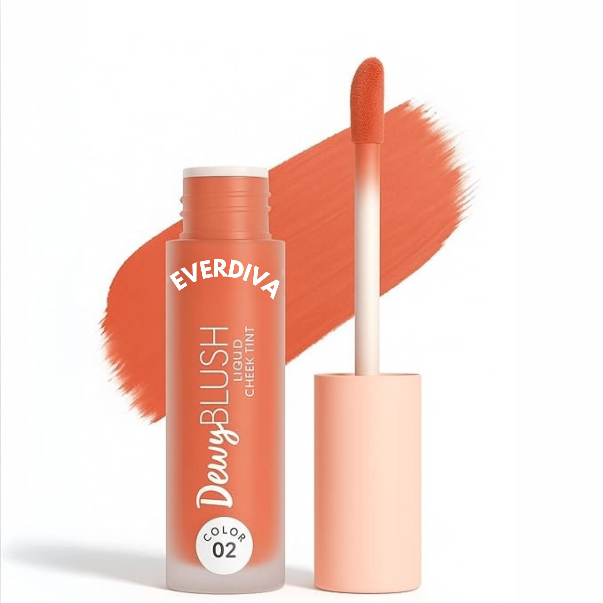 Liquid Blush  Lightweight, Natural Finish Blusher For Face Makeup | LongLasting, Easy To Blend Formula For Women & Girls (Warm