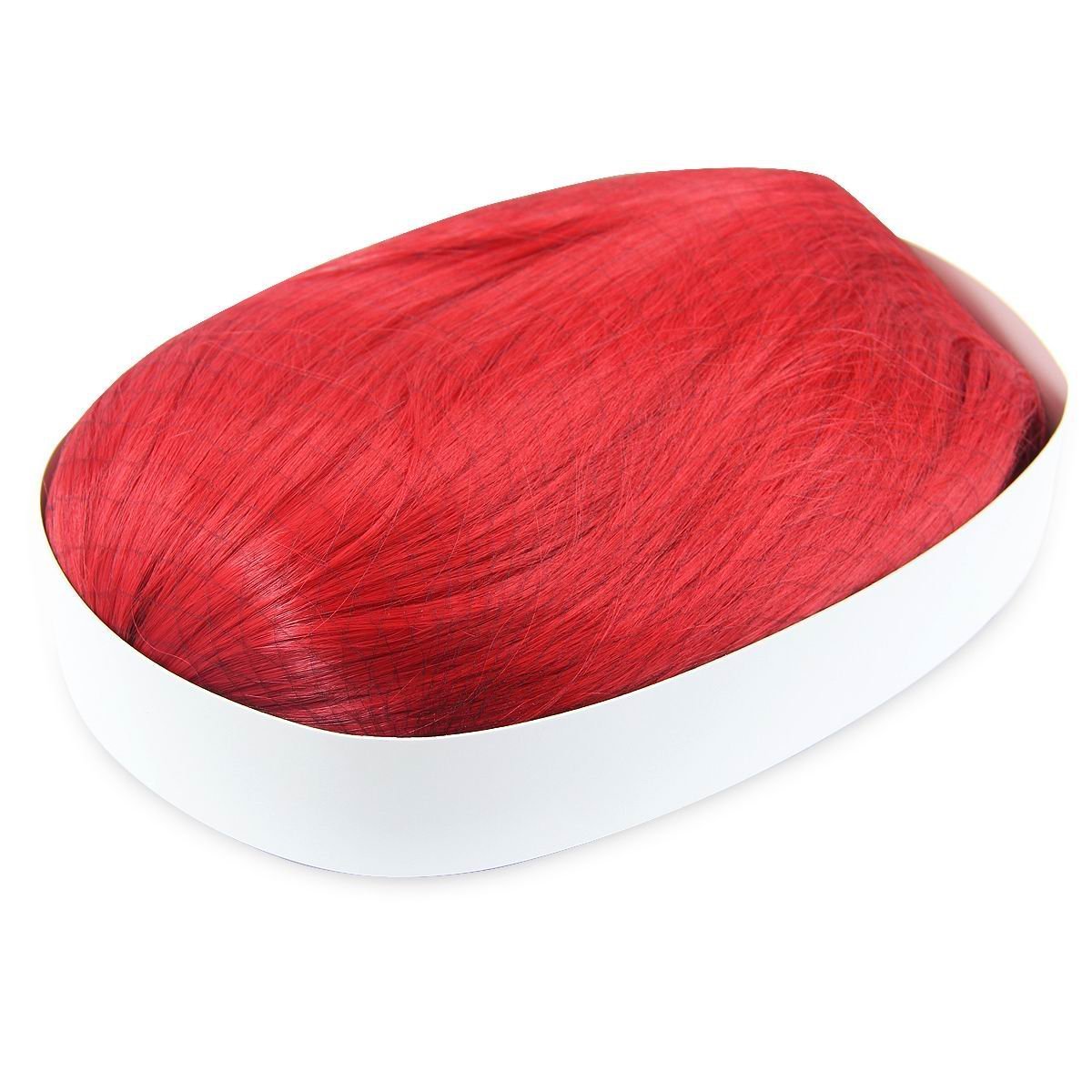 Aneshe Wigs 28'' Long Wavy Hair Heat Resistant Cosplay Wig For Women (Red)