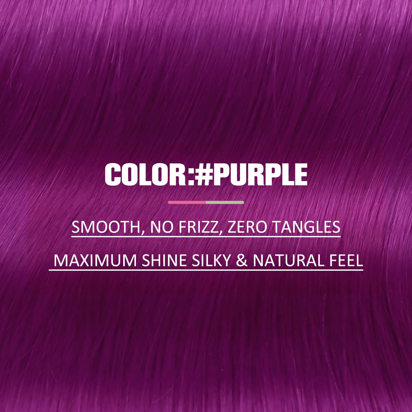YoungSee Tape in Hair Extensions Human Hair Purple Tape Extensions Human Hair Purple 22In Colorful Tapein Hair Extensions Real H