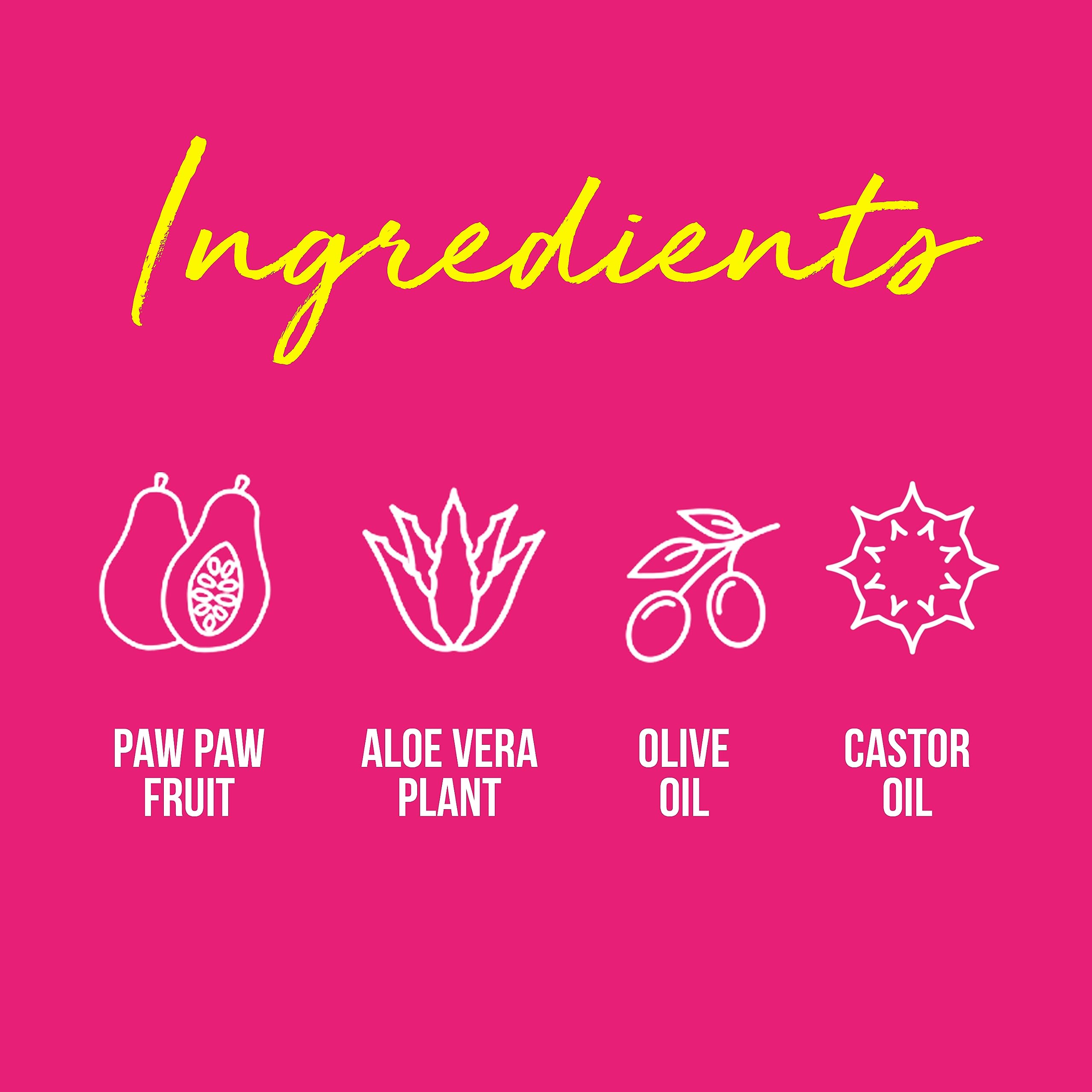 Dr. Pawpaw Lip Scrub And Lip Balm Duo - Hydrating Lip Balm With Pawpaw, Aloe, Olive And Castor Oils - Vegan Lip Scrub For Sensit