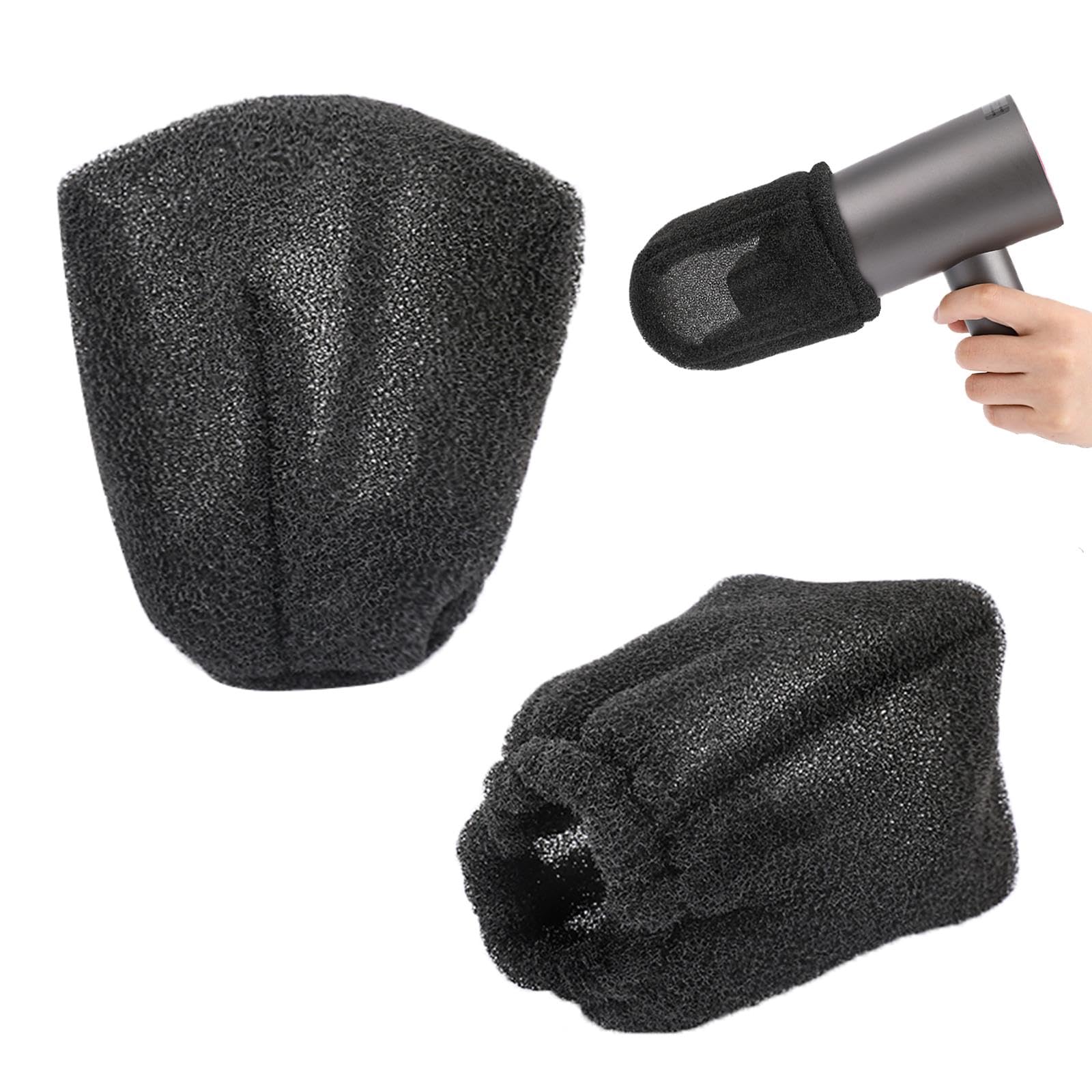 Hot Sock Diffuser for Hair Dryer,2 Pack Universal Diffuser Hair Dryer Attachment Portable Hair Dryer Sock Diffuser Cover with El