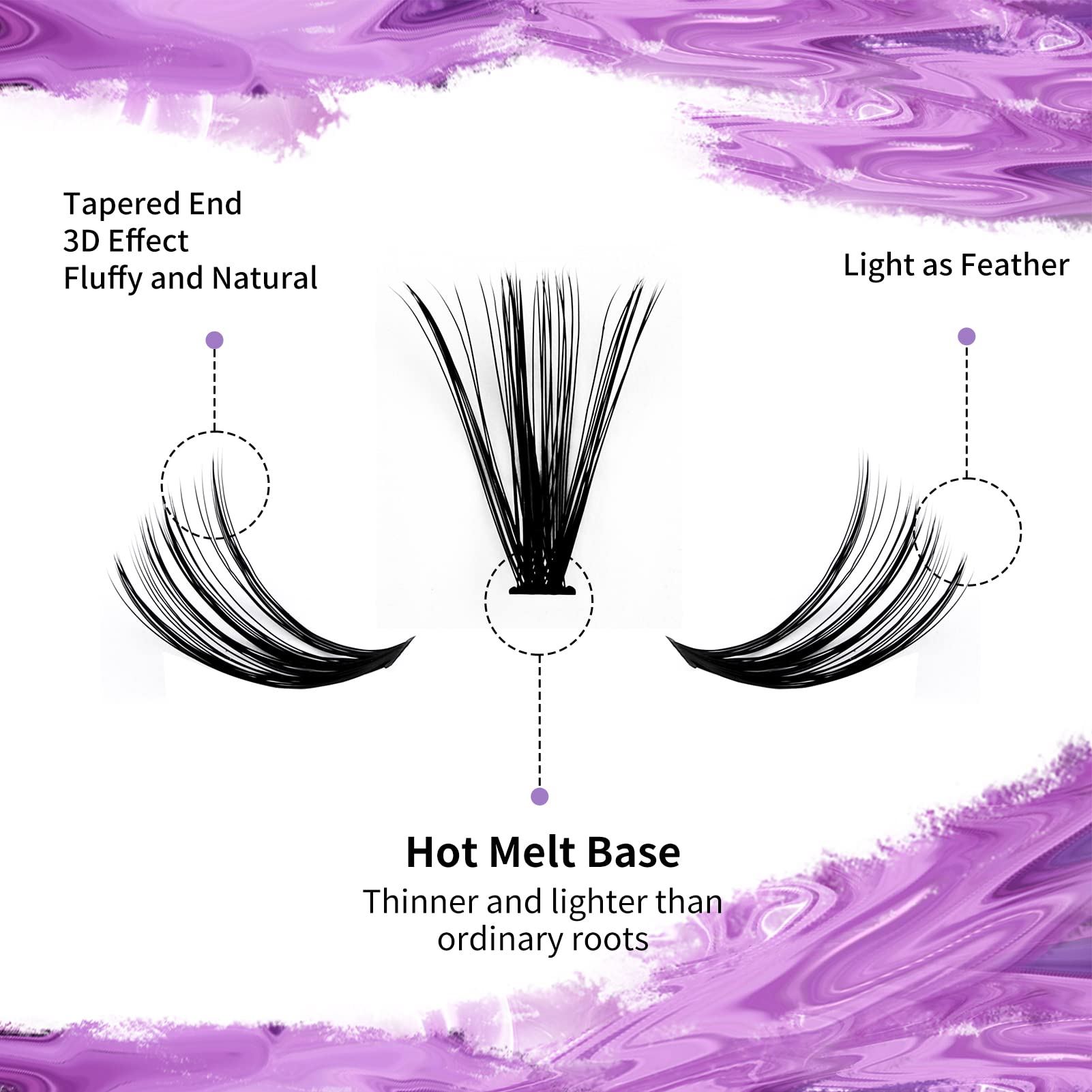 Diy Lash Extension Kit Lash Cluster Kit With 240 Pcs C/D Curl12-16Mm Mixed,Individual Lashes Eyelash Clusters Lash Band And Seal