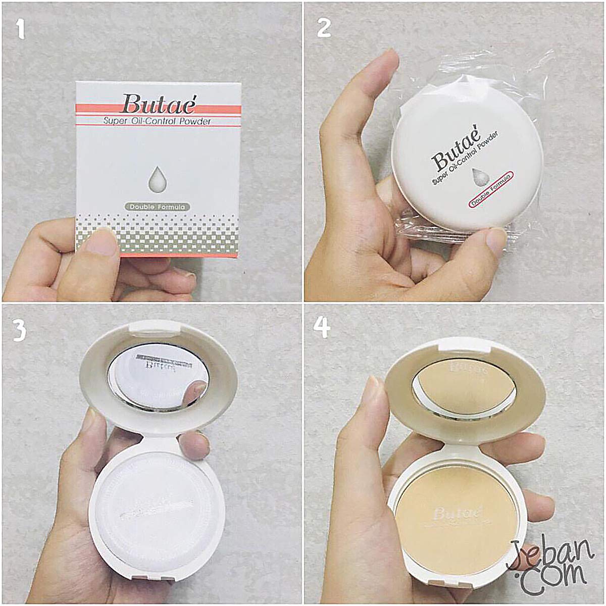 Super Oil Control Face Compact Foundation Powder Loose Translucent Perfect Skin Smooth Radiance Oil-Free Pressed Soft Beige Ligh