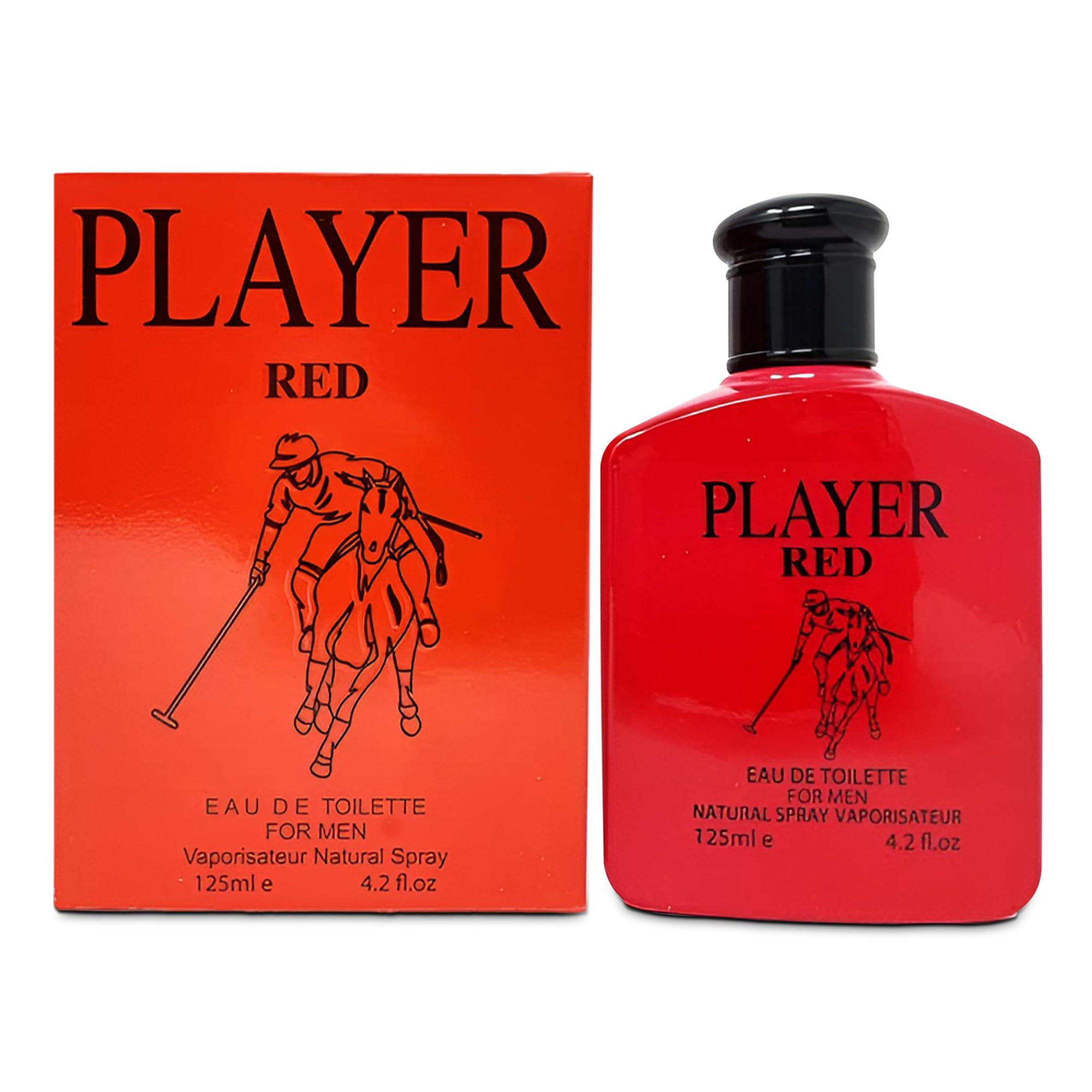 A Center Cologne For Men Player Red Natural Spray Classic Long Lasting Scent Wonderful Fragrance Gift Eau De Toilette Men Perfum