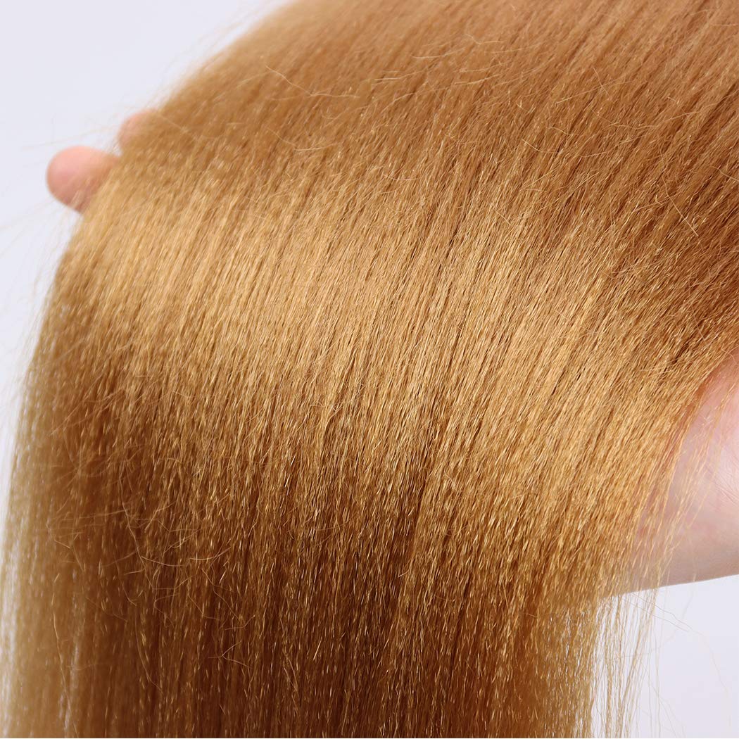 Light Brown Braiding Hair Pre Stretched 20 Inch 8 Packs Braiding Hair Extensions For Crochet Box Braids Twists Locs Hair Itch Fr