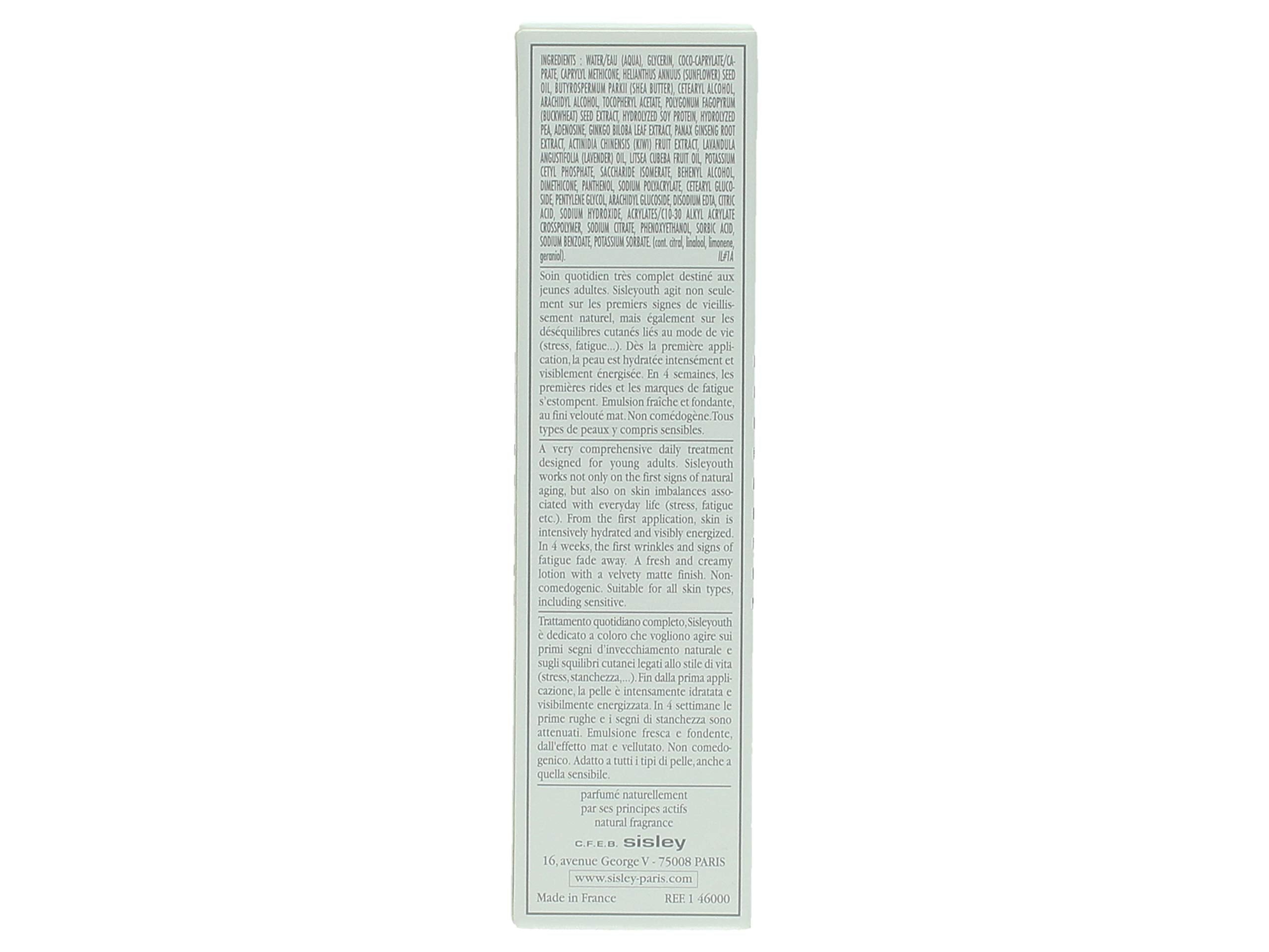 Sisley Youth Hydrating-Energizing Early Wrinkles Treatment For Unisex, 1.4 Ounce