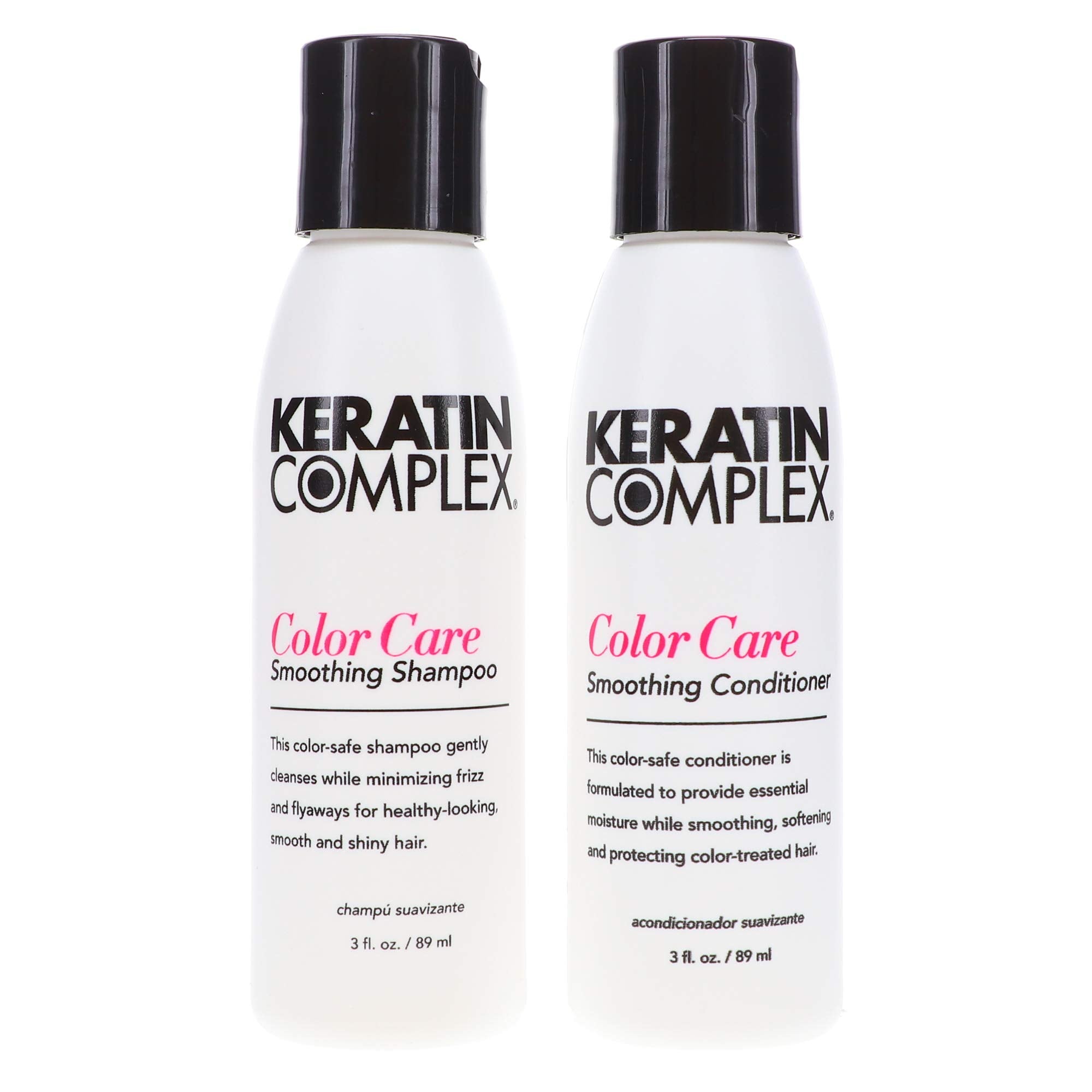 Keratin Complex Color Care Shampoo & Conditioner Travel Valet Duo 3oz Each