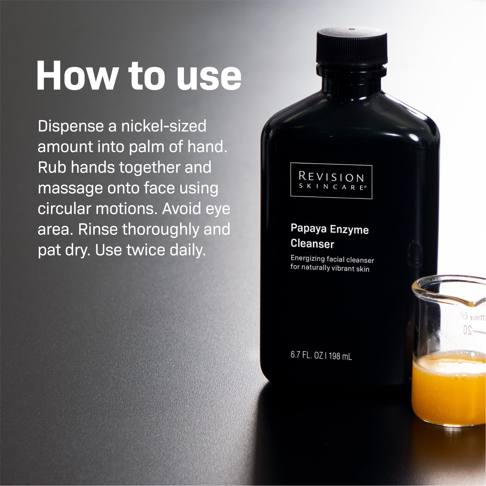 Revision Skincare Papaya Enzyme Cleanser, 6.7 Fl Oz