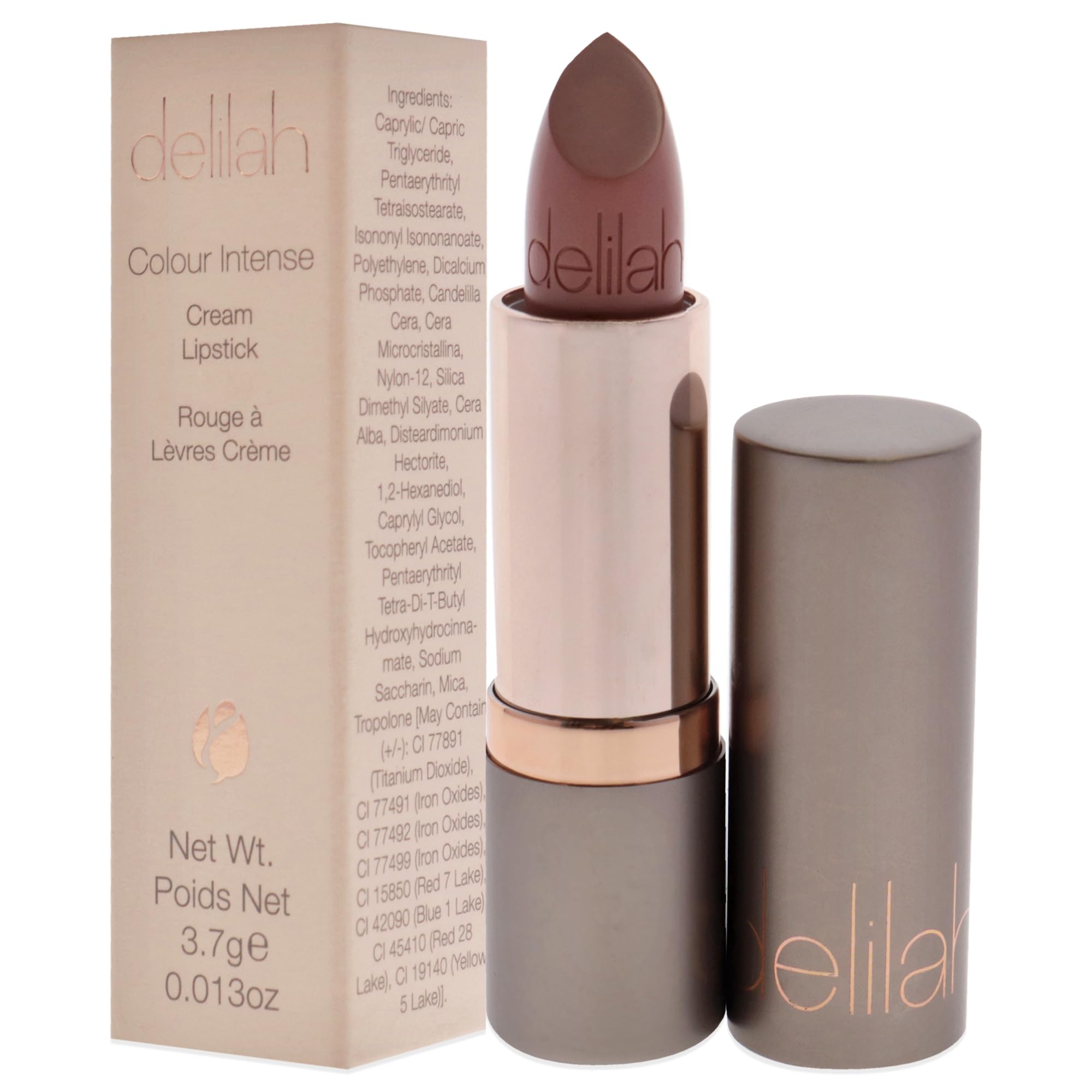 Delilah - Colour Intense Cream Lipstick - Whisper - Rich Pigmented - Long Lasting, Hydrating, Velvety Creamy Lipstick For Women