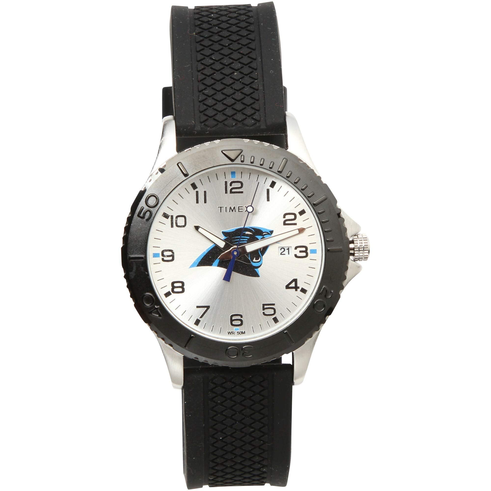 Timex Men's TWZFPANMD NFL Gamer Carolina Panthers Watch