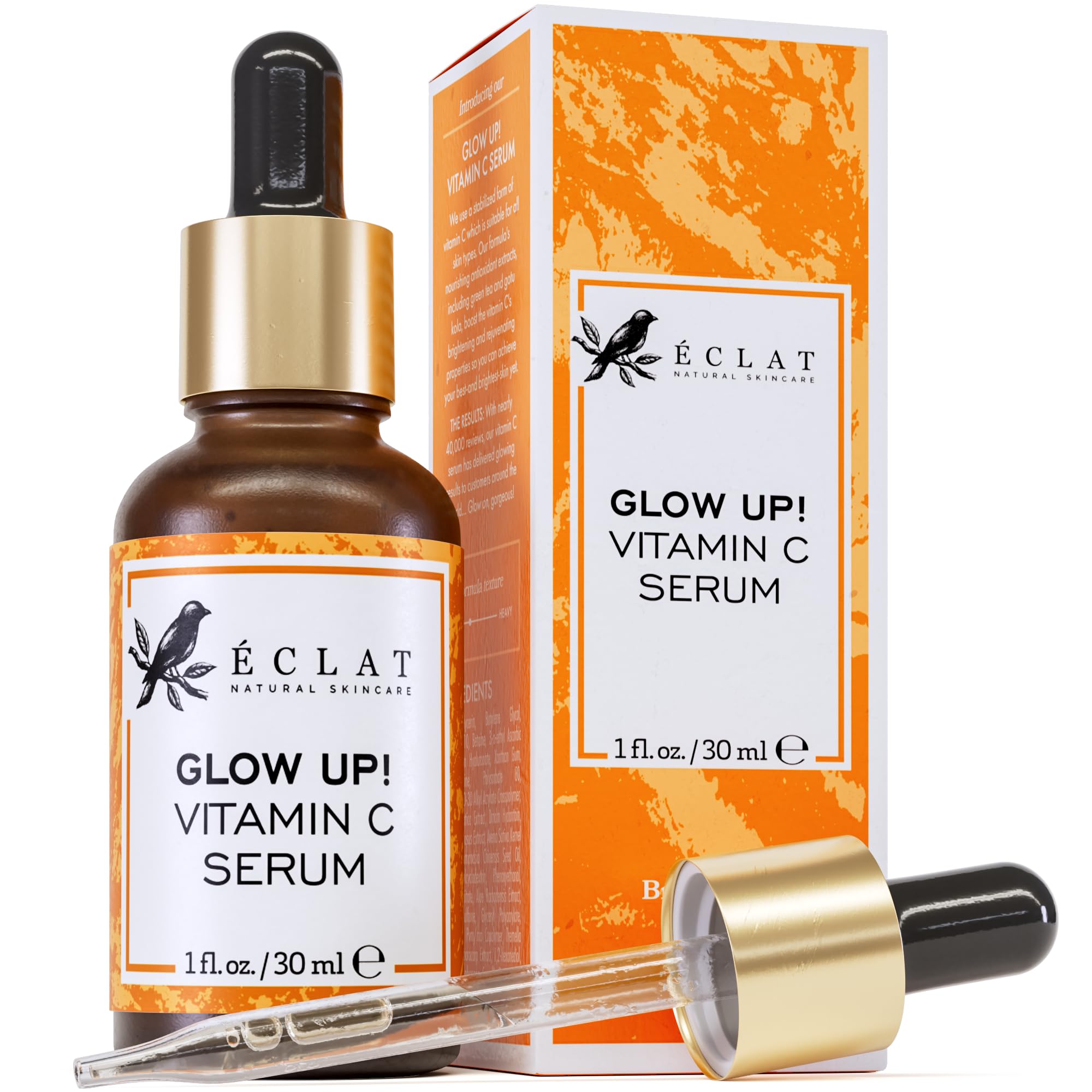 Pure Vitamin C Serum For Face 20% Vitamin C Facial Serums With Hyaluronic Acid Retinol Vit E Antioxidant Vitamin C Face Oil Skin