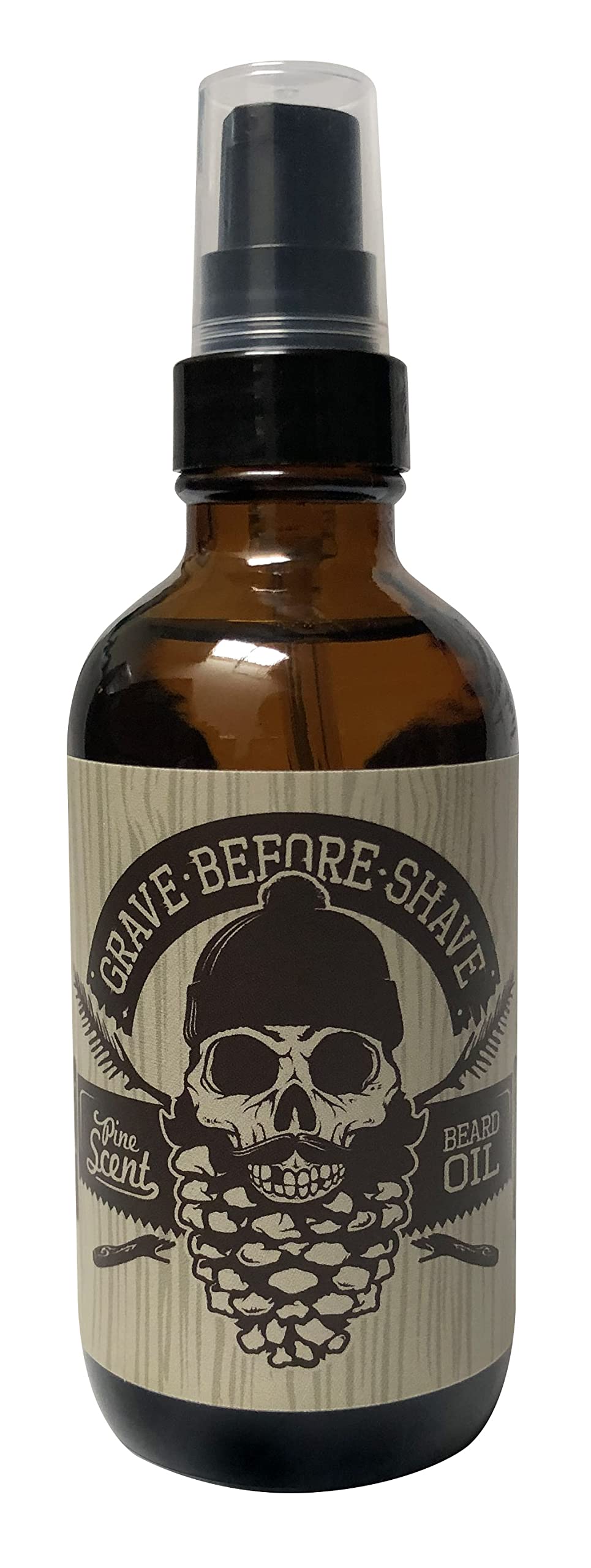 Grave Before Shave Pine/Cedar Wood Beard Oil 4oz. BIG BOTTLE