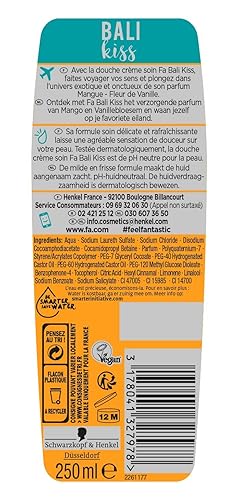 Fa Island Vibes Bali Kiss Shower Cream - 250 Ml