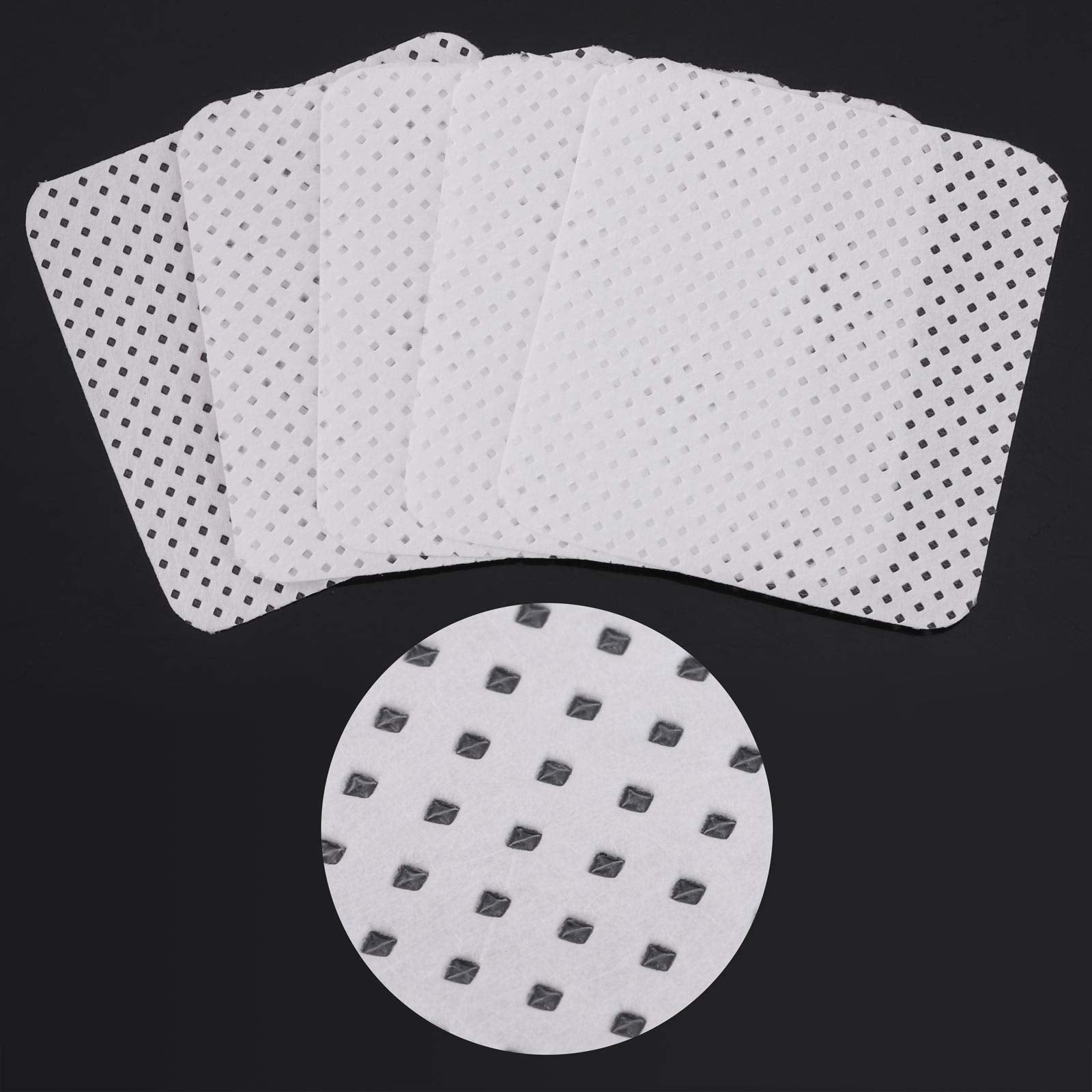 1000Pcs Nail Wipes Lint Free Gel Nail Polish Removers Cotton Pads Eyelash Extension Glue Cleaning Wipes