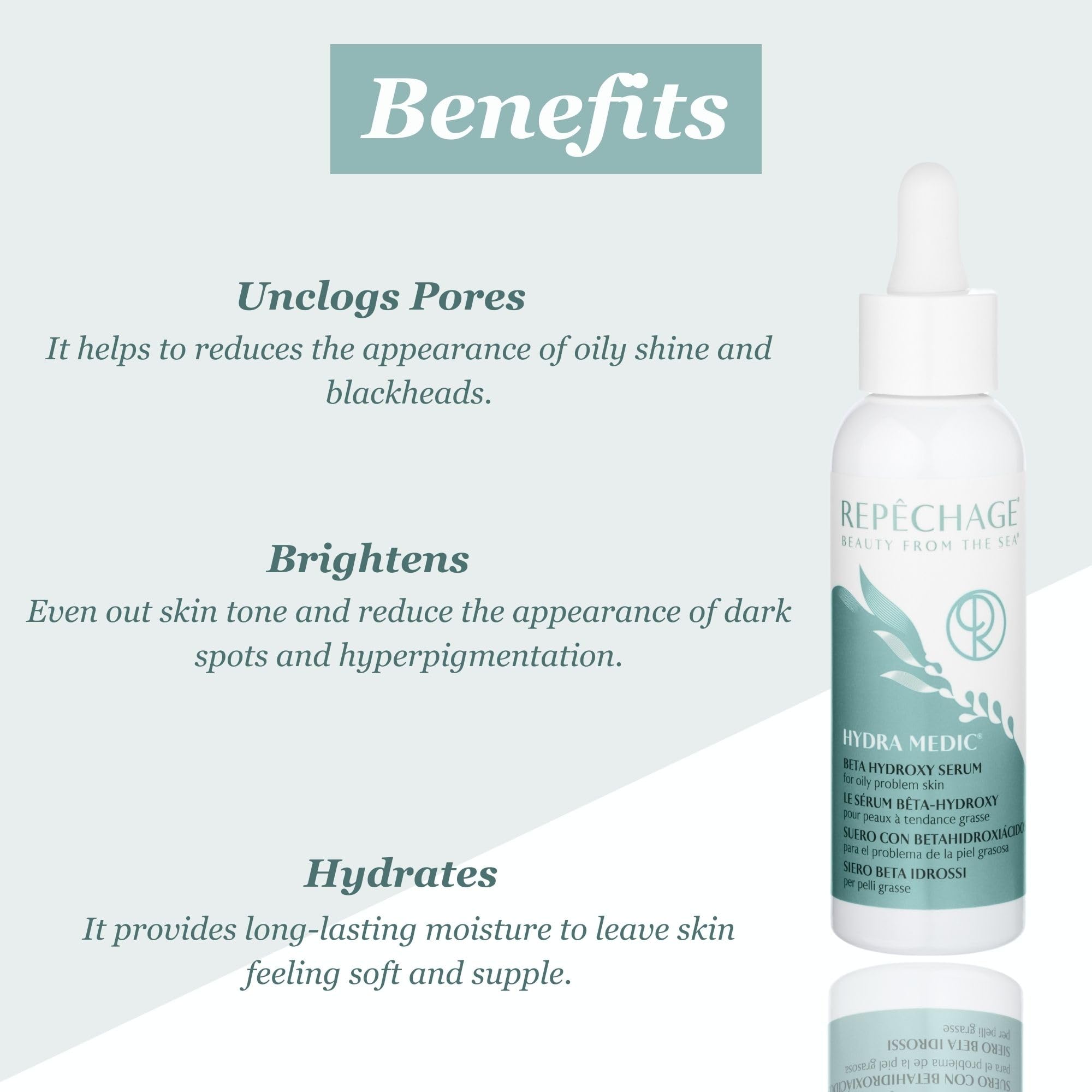 Repechage Hydra Medic Beta Hydroxy Serum 2 fl oz.