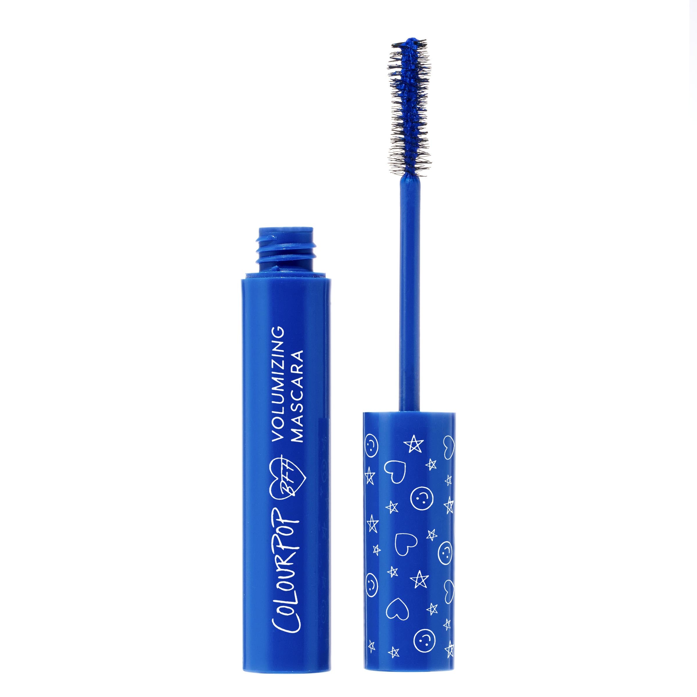 ColourPop BFF Mascara - Volumizing, Lifting & Lengthening Mascara - Buildable Black Mascara with a Twisted, Nylon Fiber Brush - 