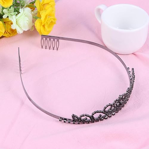 Bridal Tiara - Wedding Bridal Crown Rhinestone Hair Barrettes - Masquerade - 1st Choice