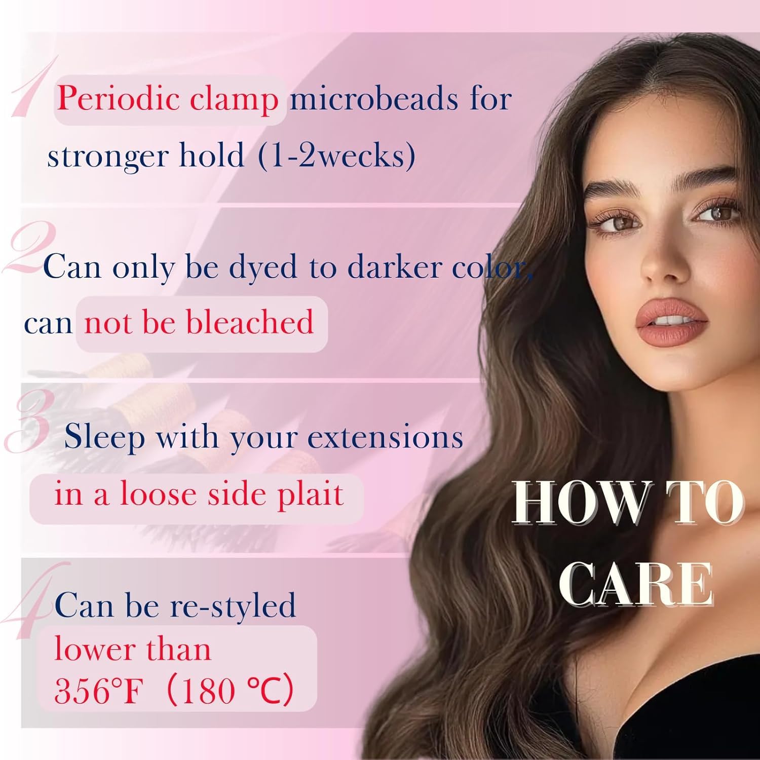 Moresoo Nano Tip Hair Extensions Human Hair Dark Brown And Caramel Blonde Balayage Nano Hair Extensions Human Hair 16Inch Nano B