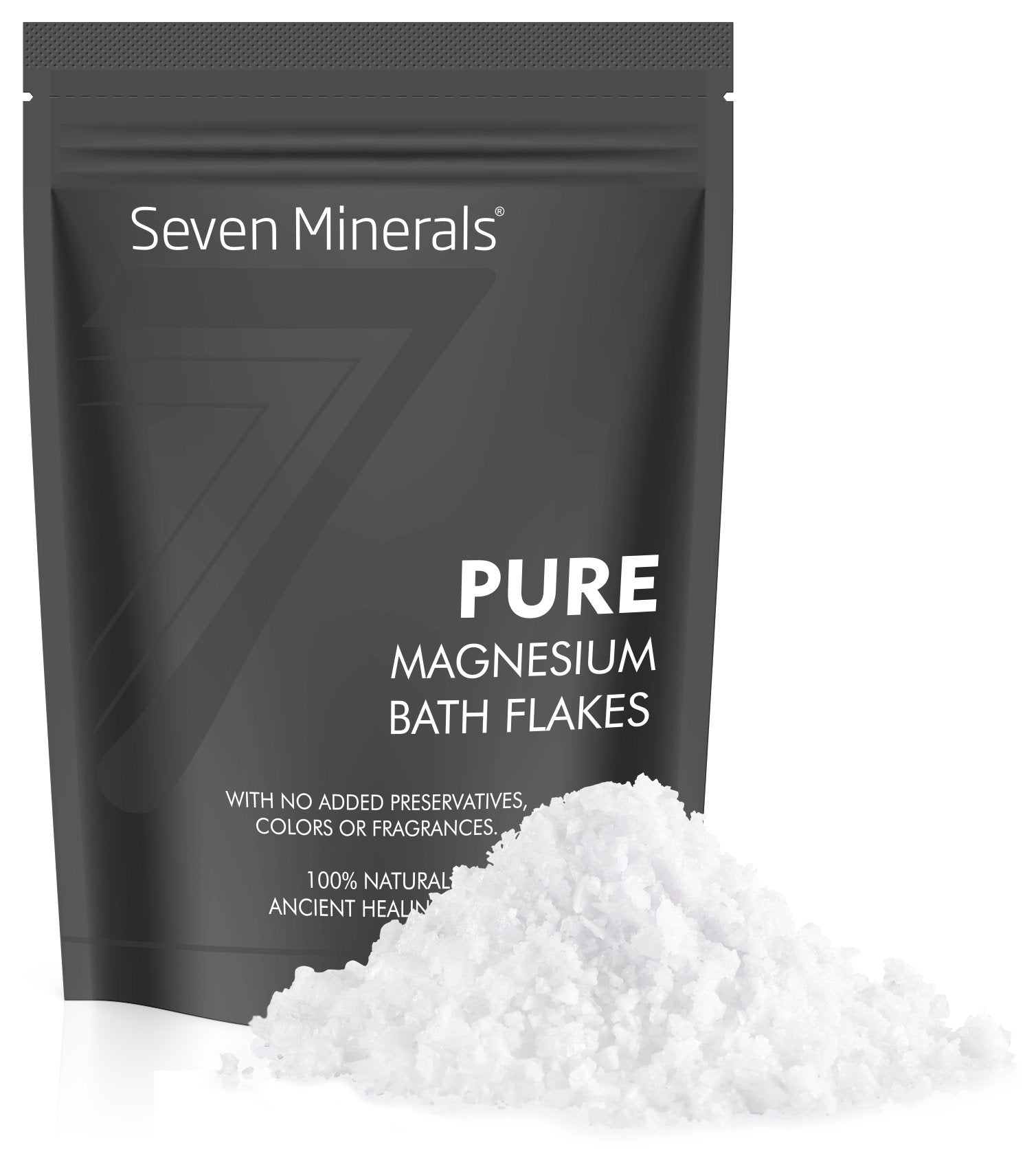 Pure Magnesium Chloride Flakes 3 Lb - Absorbs Better Than Epsom Salt - All Natural Unscented Foot Soak (15 Uses) Or Full Body Ba