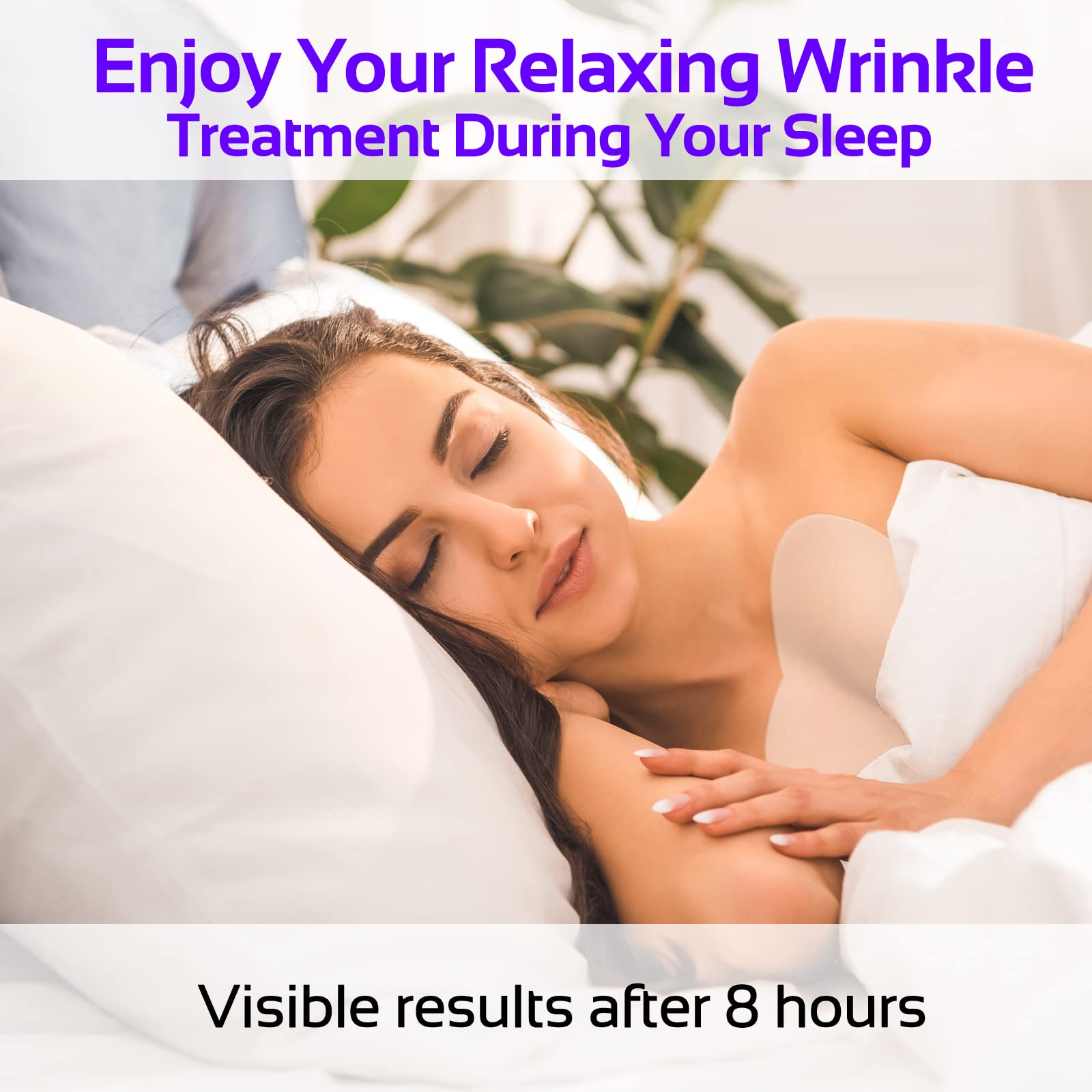 Skywee Professional Products Chest Wrinkle Pads Upgraded - Decollete Anti Cleavage Wrinkles Silicone Pad Set Of 3 Reusable Patch