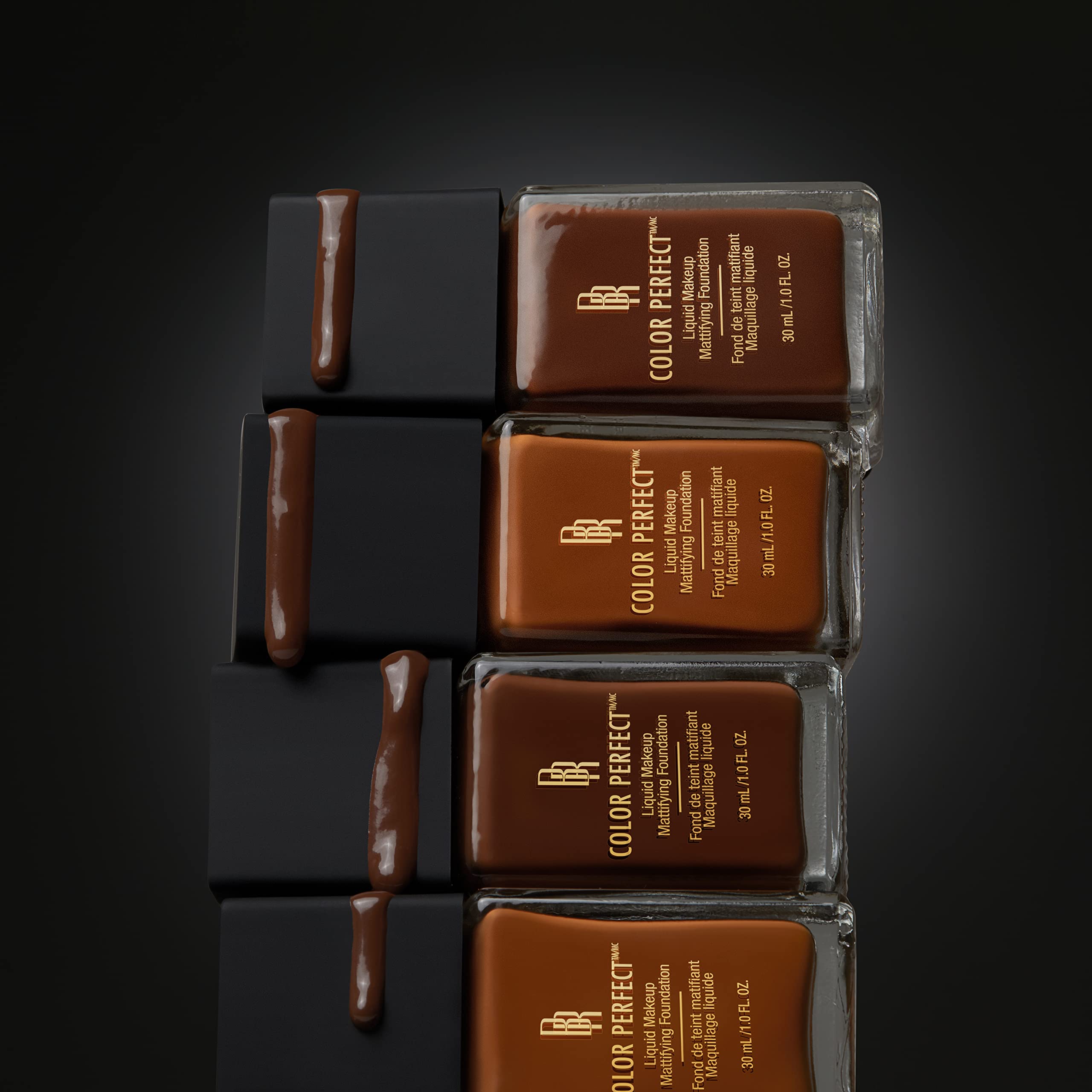 Black Radiance Color Perfect Liquid Full Coverage Foundation Makeup, Praline, 1 Ounce