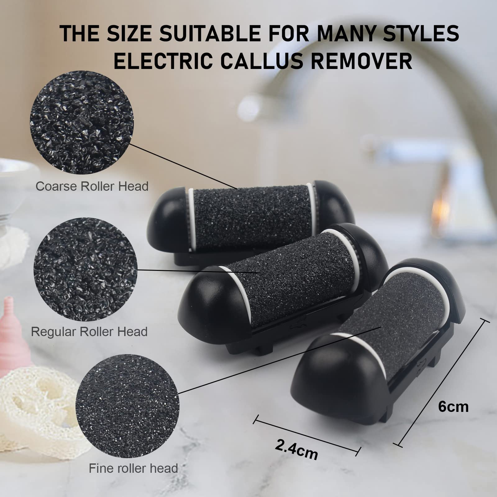 Electric Callus Remover For Feet With Rechargeable Waterproof 21 In 1 Professional Pedicure Kit, Wet & Dry Foot File For Dead Sk