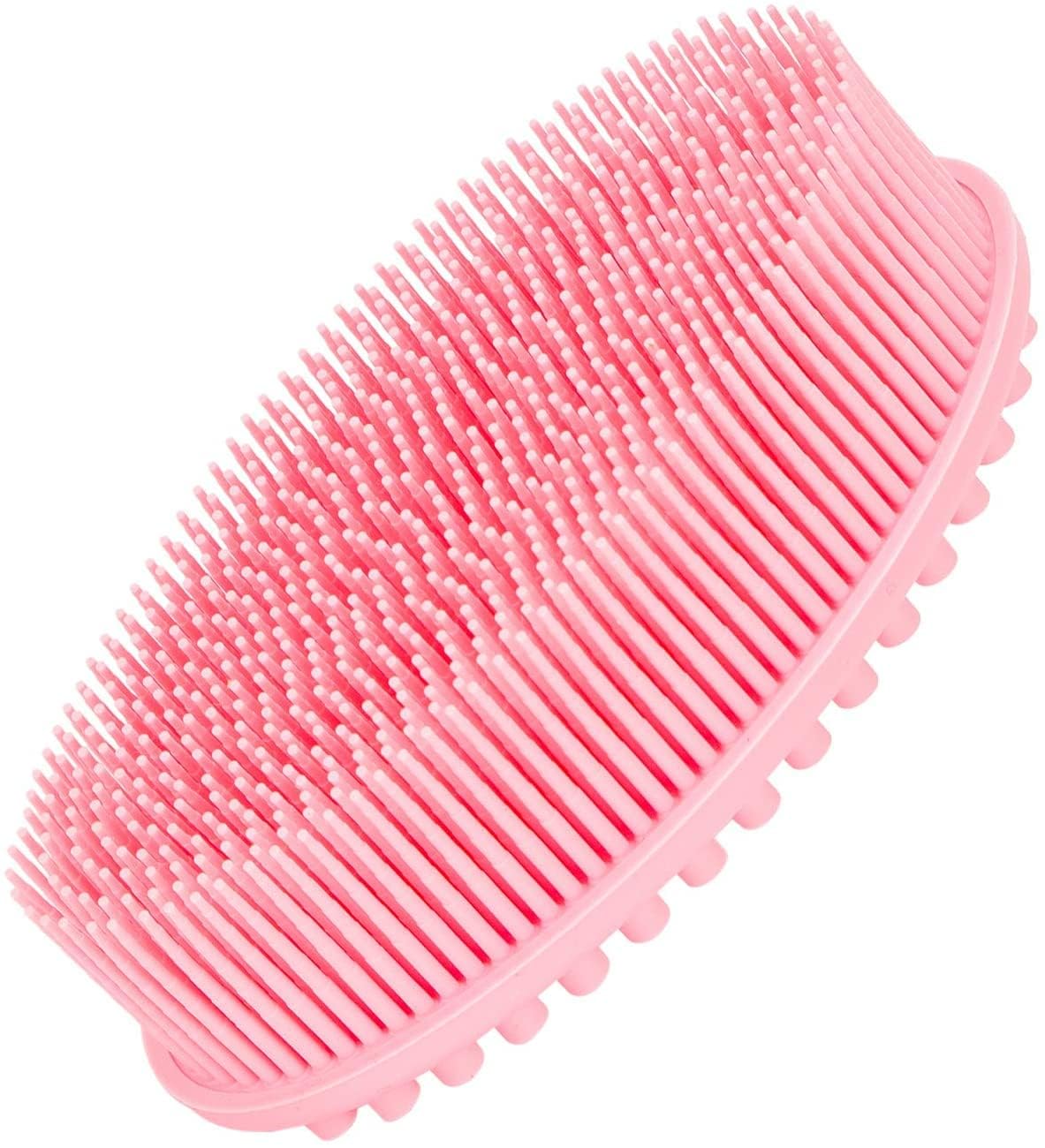 ANNIE 2 in 1 Face and Body Brush Massage Bath and Shower,Silicone Bath Brush,Gently Clean Skin, Facial Scrub Baby Bath Body Brus