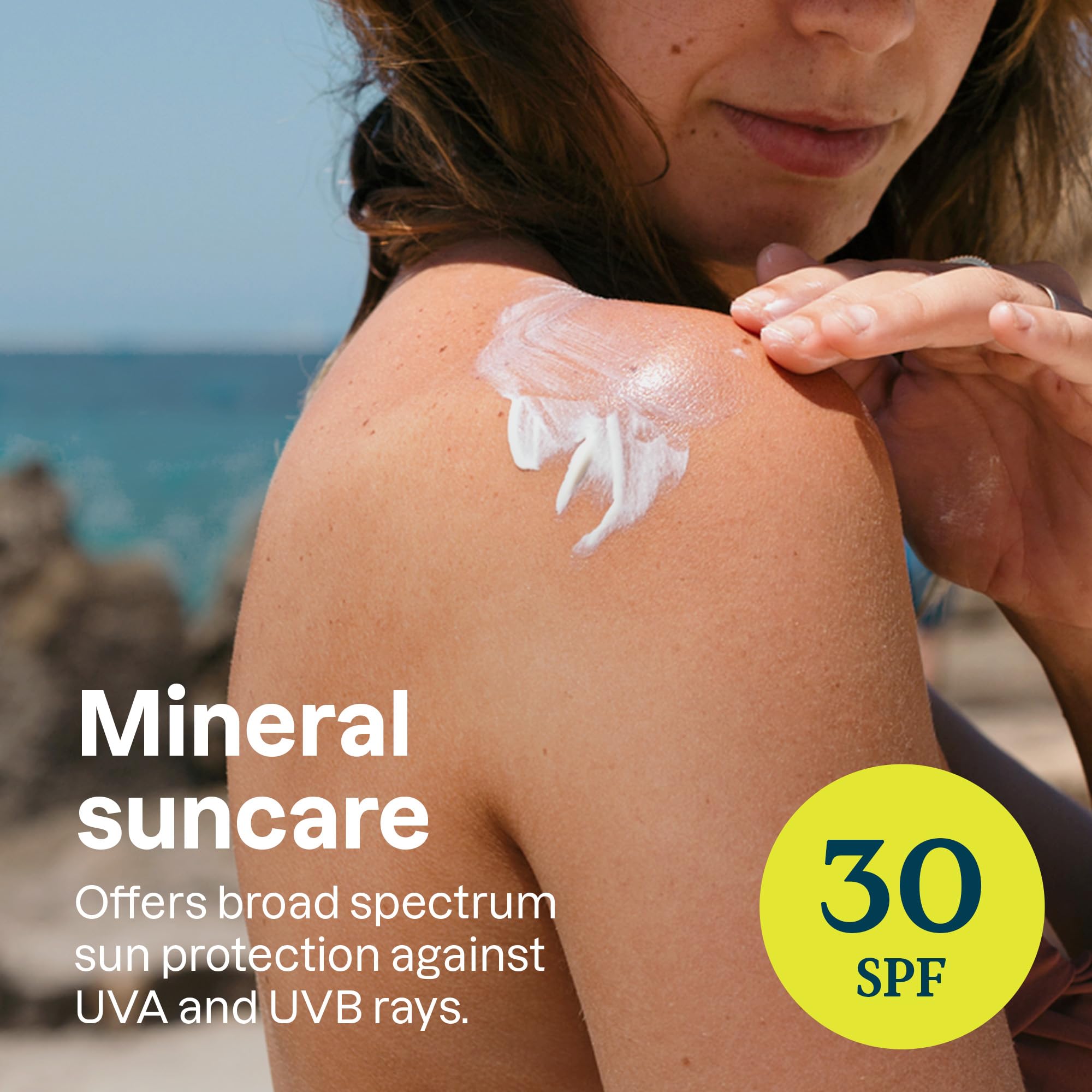 Attitude Mineral Sunscreen For Sensitive Skin, Ewg Verified, Broad Spectrum Uva/Uvb, Dermatologically Tested, Plant And Mineral-