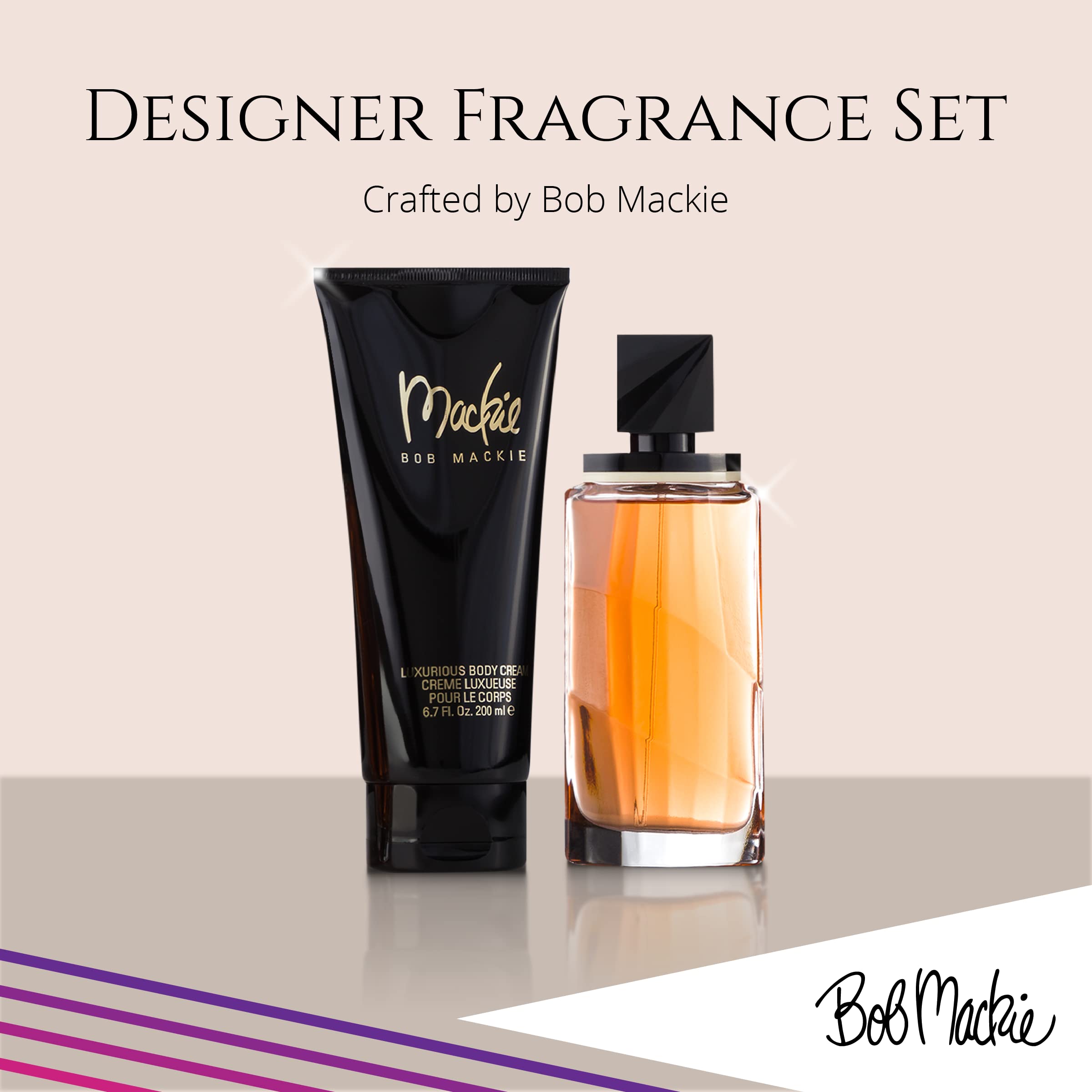 Bob Mackie, Women'S Gift Set, Eau De Toilette Spray 3.4 Oz And Body Lotion 6.7 Oz