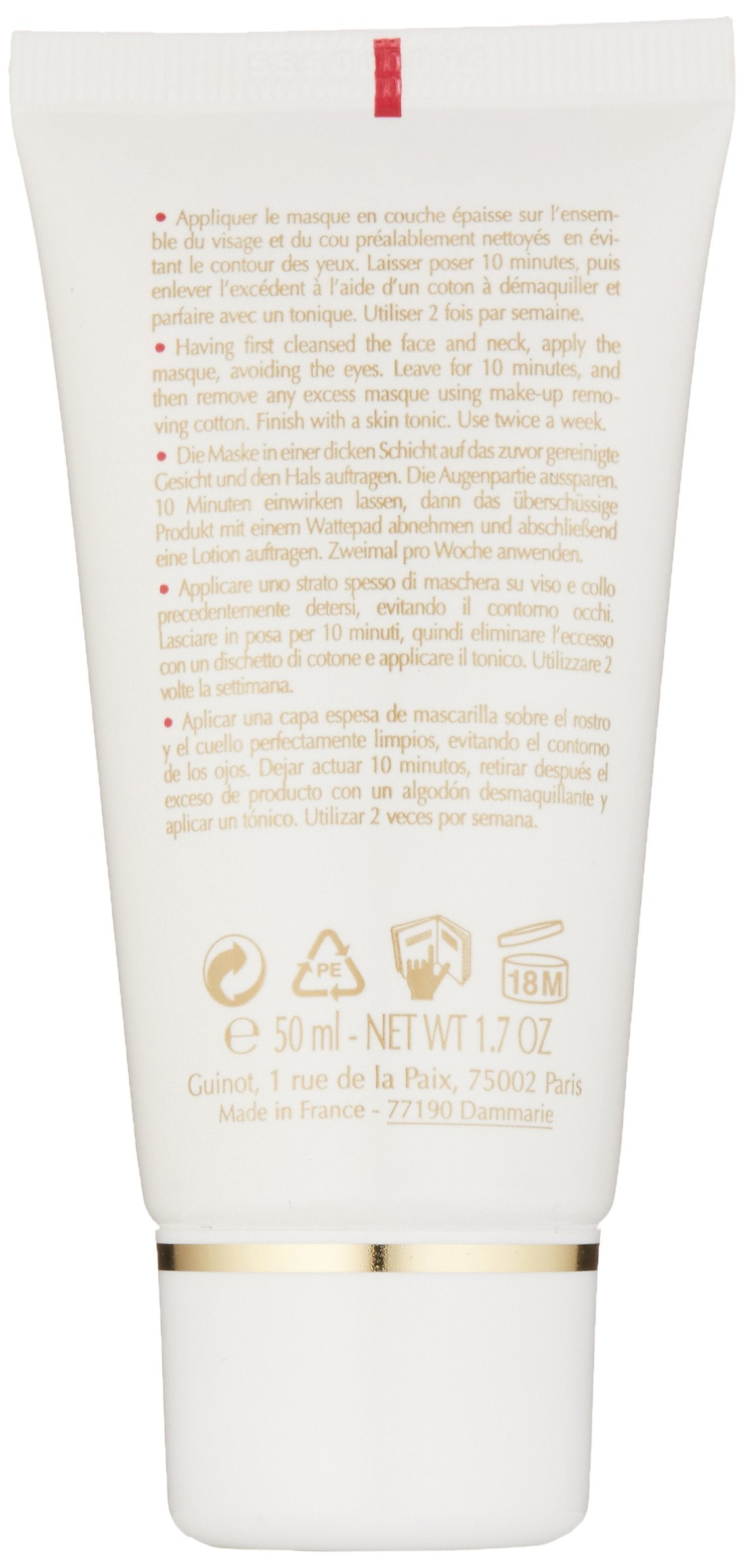 Guinot Hydra Sensitive Face Mask, 1.7 oz