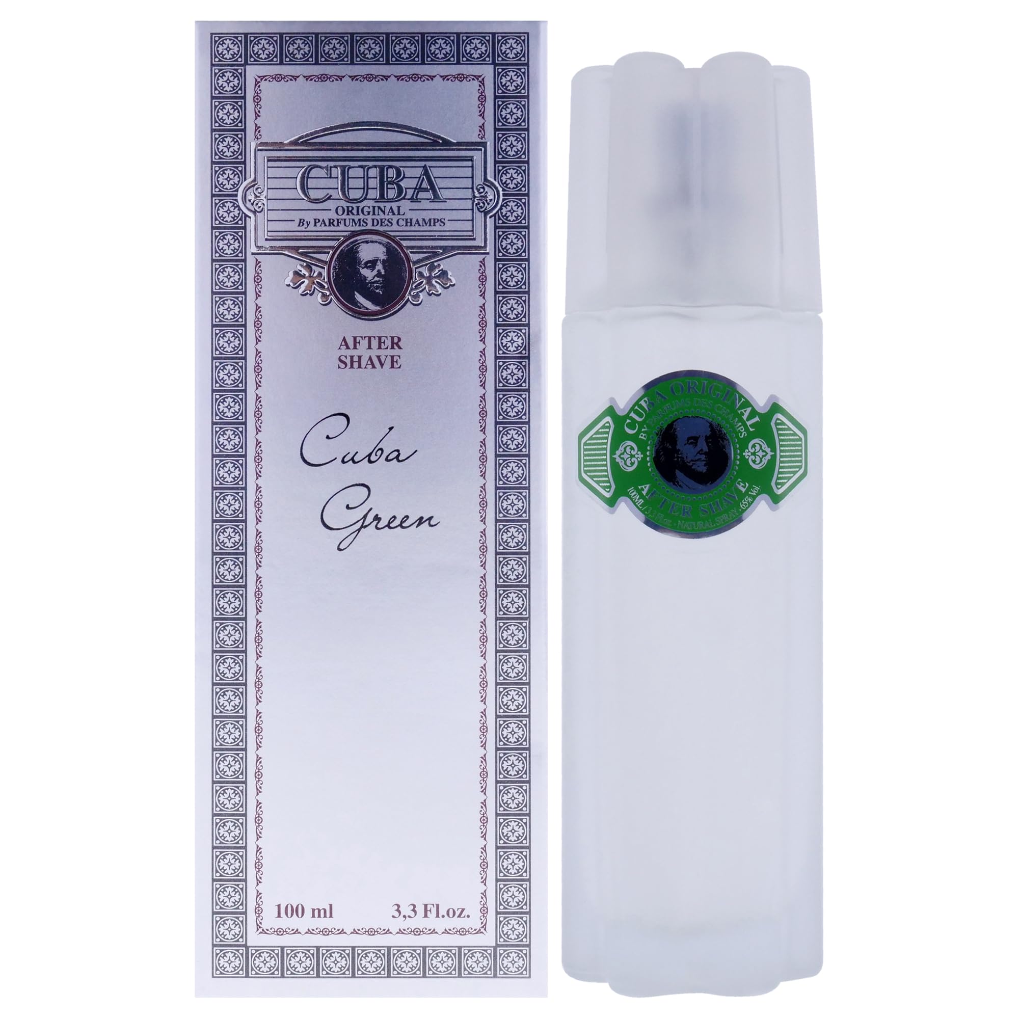 Cuba Green By Cuba For Men - 3.3 Oz After Shave