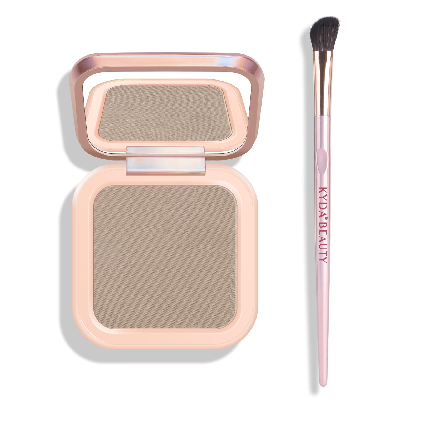 Kyda Face Sculpting Contour Palette, Smooth Matte Contour Pressed Powder, Ultra-Fine Lightweight, Easy To Blend, Multiuse Baked