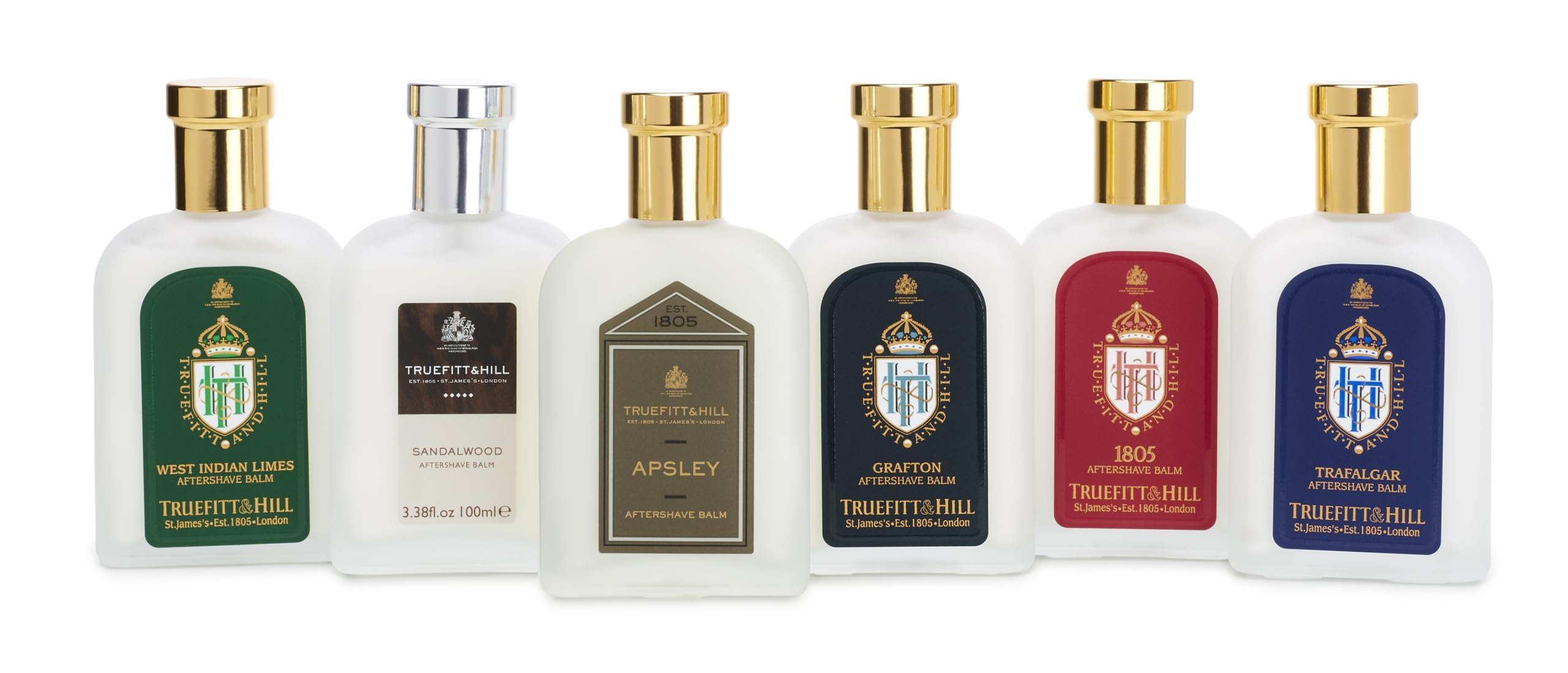 Truefitt & Hill Luxury Aftershave Balm - Apsley - Premium Soothing Moisturizer With Aloe Vera Extract - Ideal For Sensitive Skin