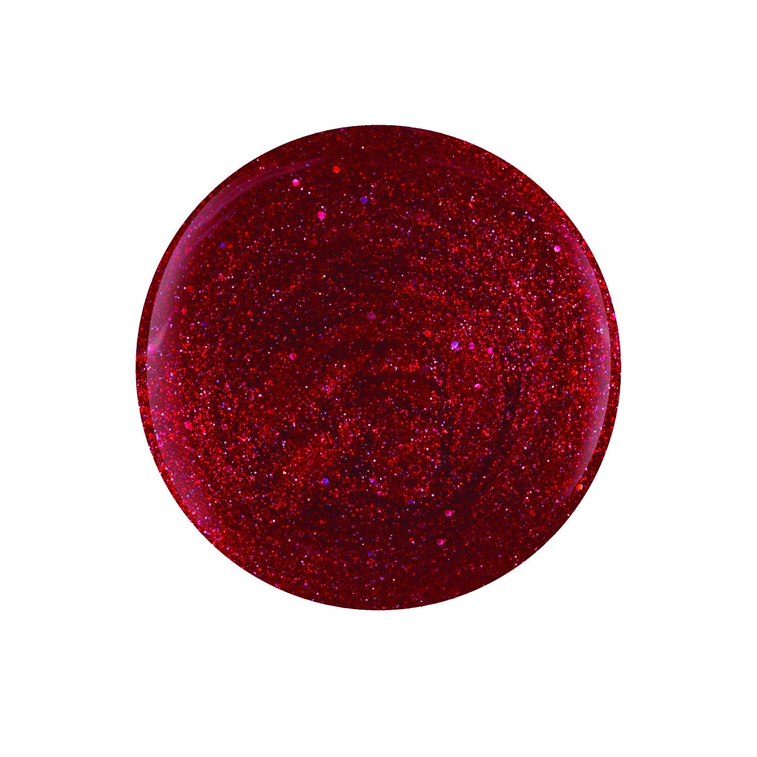Morgan Taylor Nail Lacquer (All Tied Up With A Bow) Red Sparkle Nail Polish, Finger Nail Polish, Long Lasting Nail Polish, Red N
