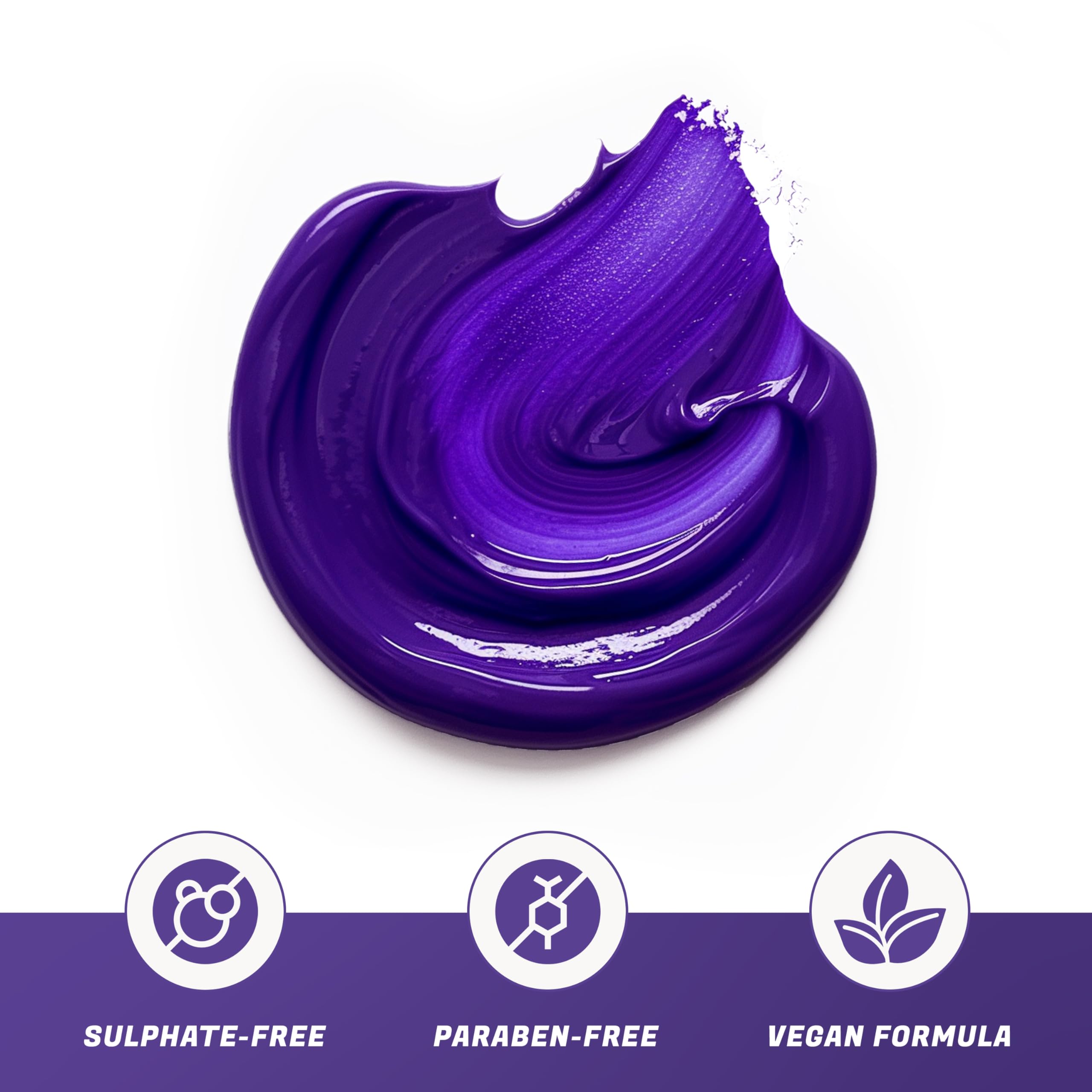 Now Beauty Nourishing No Yellow Violet Shampoo - Purple Shampoo For Blonde Color-Treated Hair - Removes Brassiness - Hydrate - V