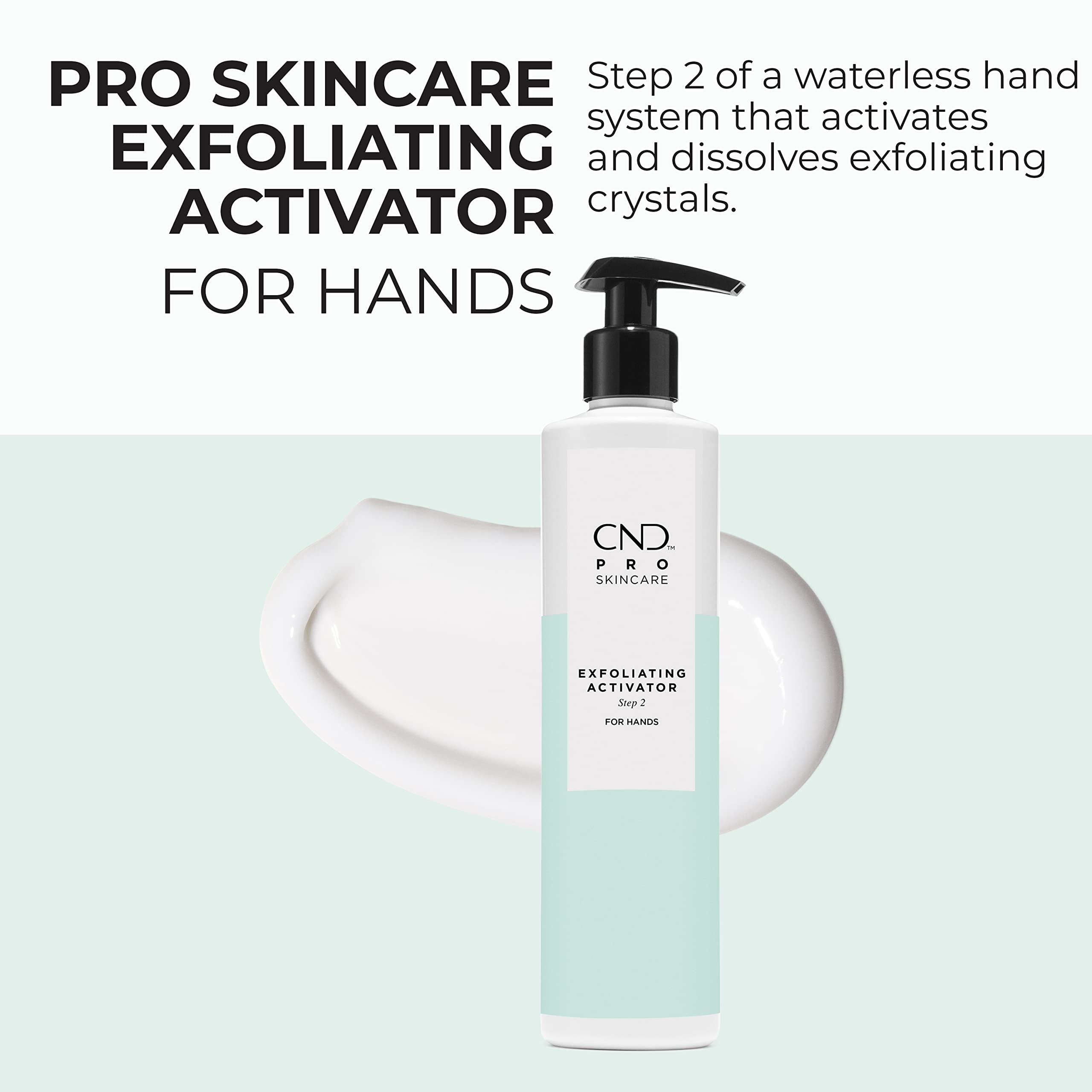 CND Pro Skincare Exfoliating Activator for Hands, Made with Natural Origin Aloe Leaf, Use with Exfoliating Scrub, Step 2, 10.1 O