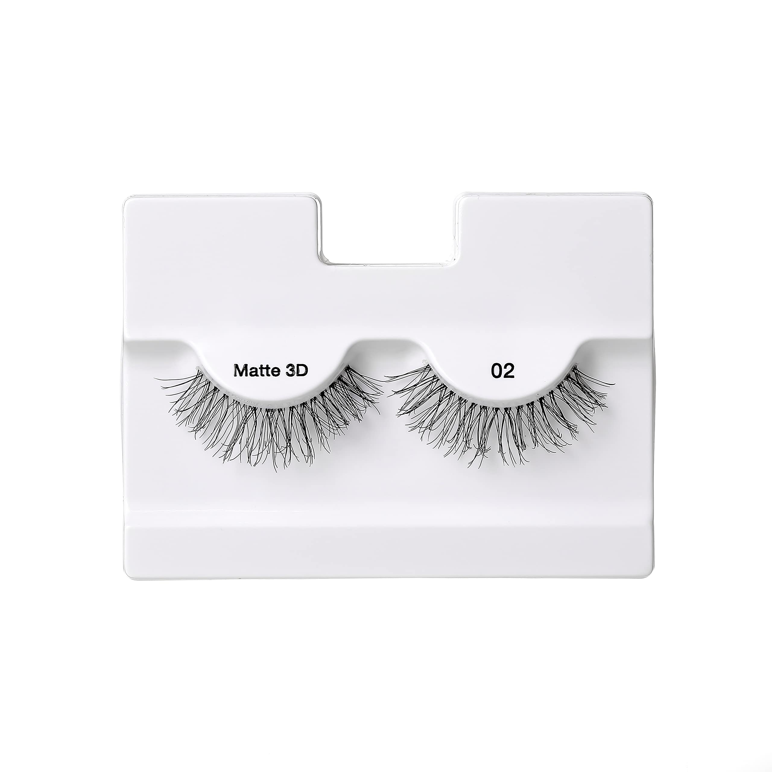 I-Envy 2 Pairs False Eyelashes Matte 3D Collection, Invisible Band, Soft & Matte Finish